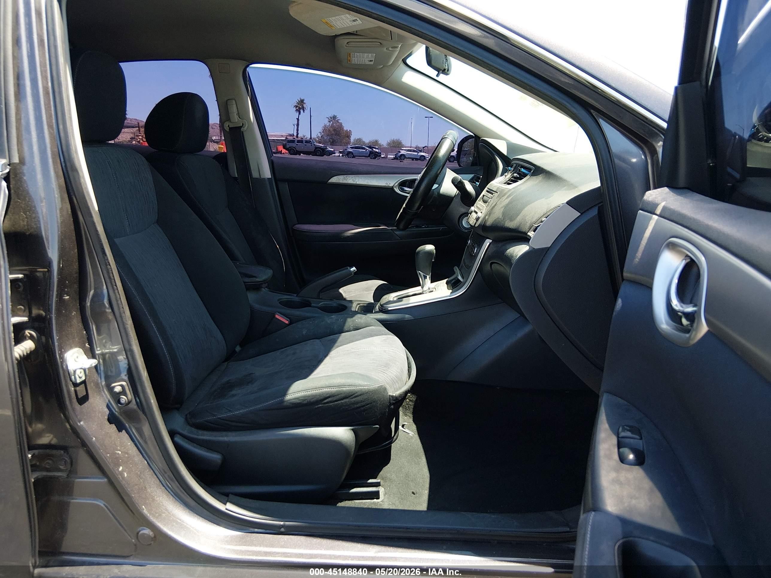 2014 Nissan Sentra Sv Коричневый vin: 3N1AB7AP1EY300648
