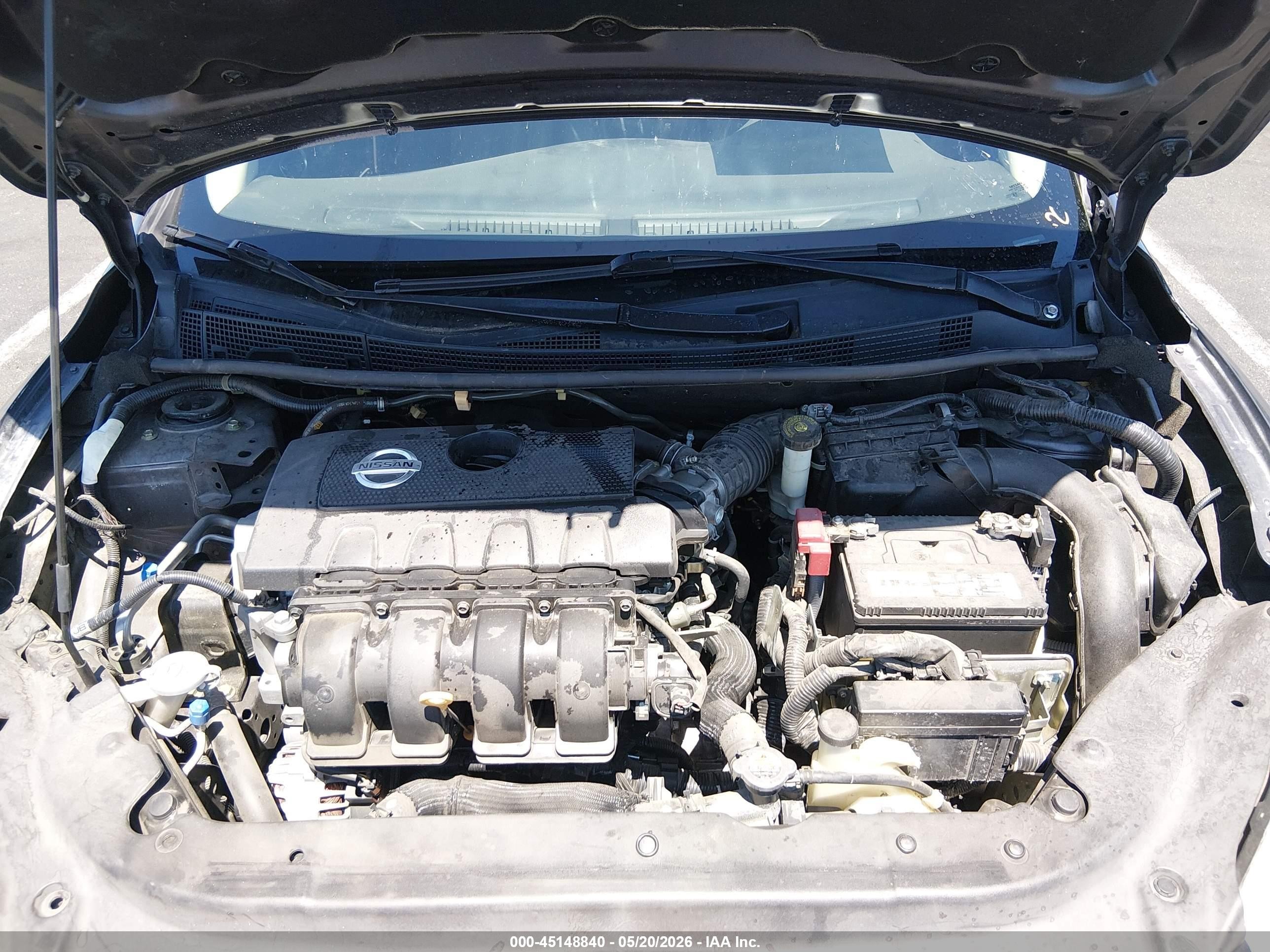 2014 Nissan Sentra Sv Коричневый vin: 3N1AB7AP1EY300648