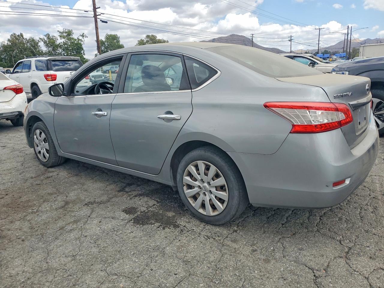 2014 Nissan Sentra S Gray vin: 3N1AB7AP1EY303288