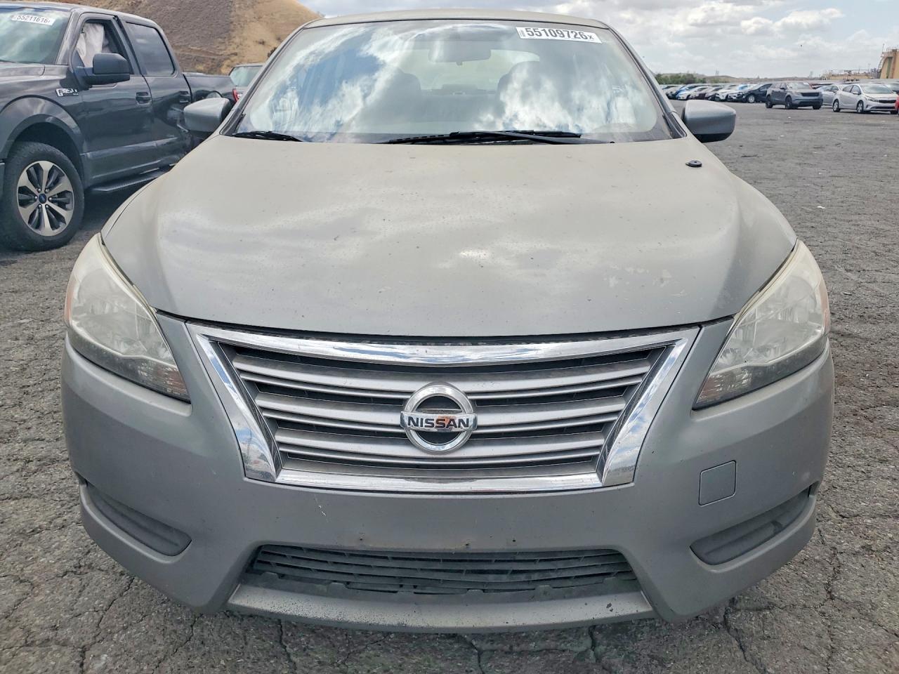 2014 Nissan Sentra S Gray vin: 3N1AB7AP1EY303288