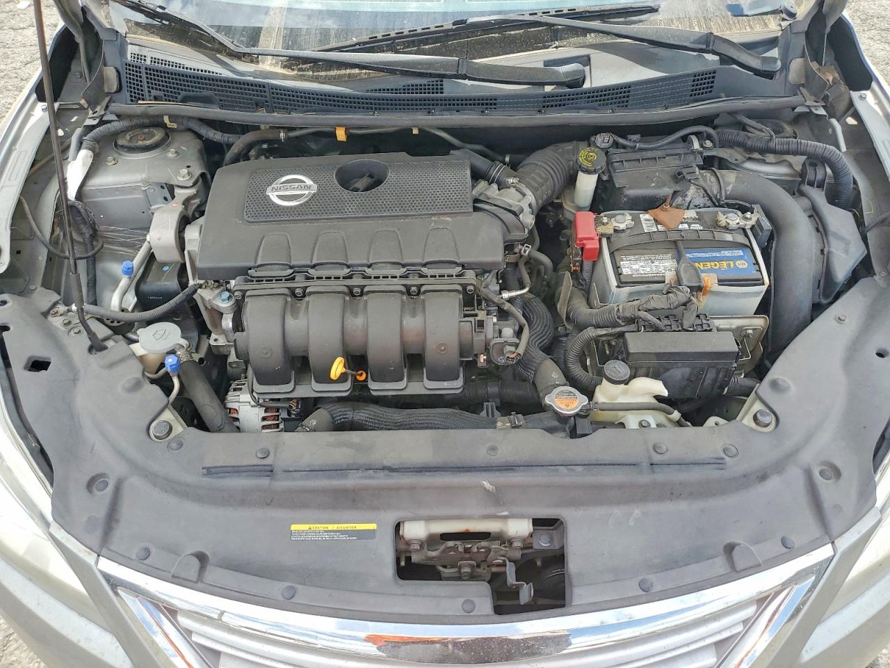 2014 Nissan Sentra S Gray vin: 3N1AB7AP1EY303288