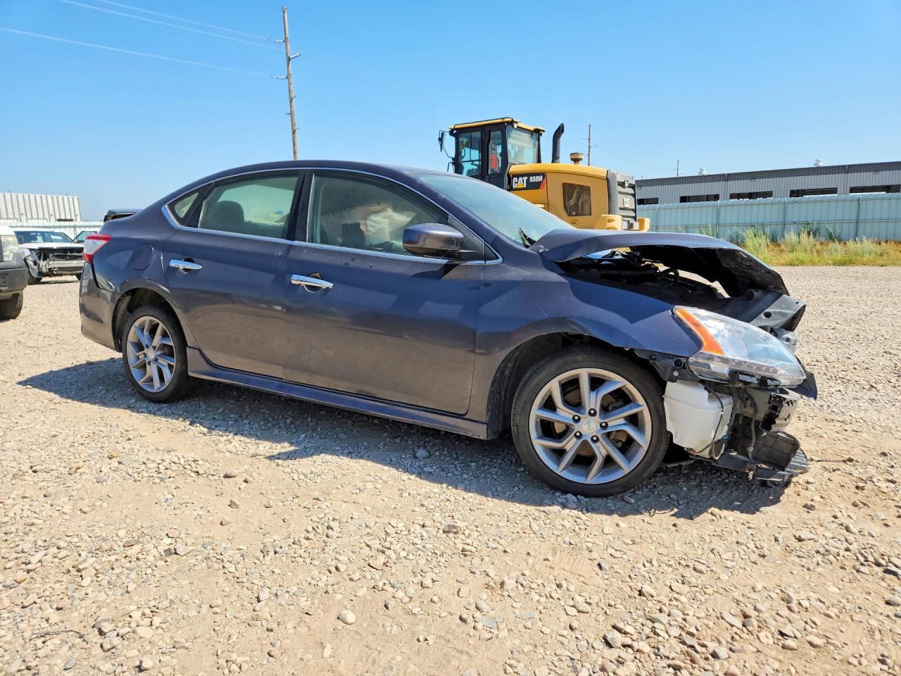 2014 Nissan Sentra Sr Black vin: 3N1AB7AP1EY312802