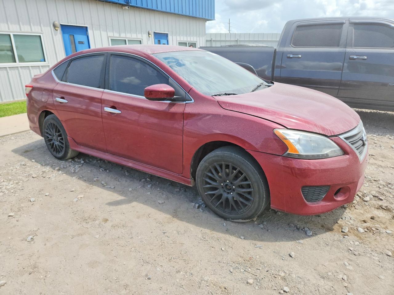 2014 Nissan Sentra Sr Бордовый vin: 3N1AB7AP1EY314534