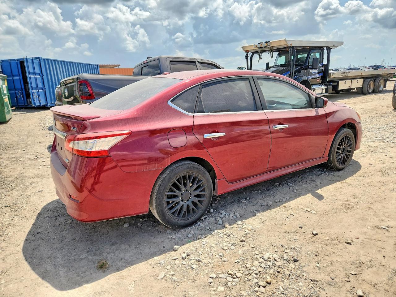 2014 Nissan Sentra Sr Бордовый vin: 3N1AB7AP1EY314534