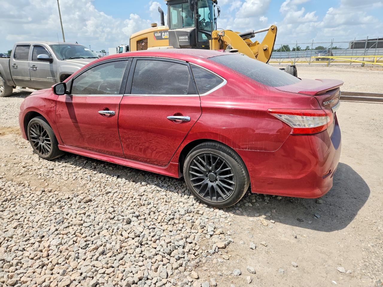 2014 Nissan Sentra Sr Бордовый vin: 3N1AB7AP1EY314534