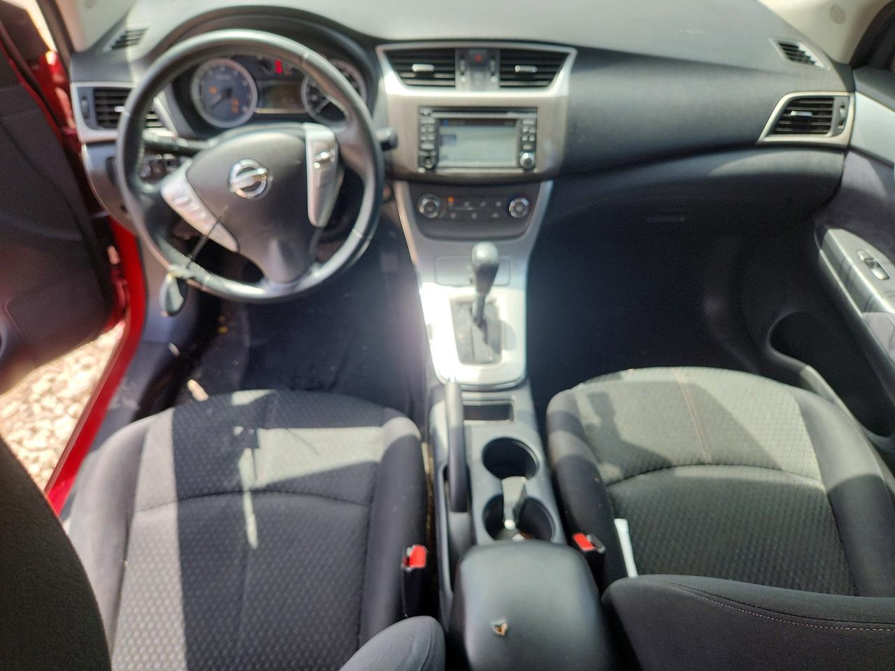 2014 Nissan Sentra Sr Бордовый vin: 3N1AB7AP1EY314534