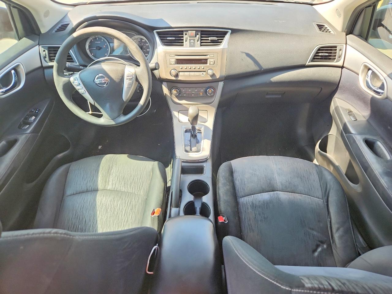 2014 Nissan Sentra Sv Синий vin: 3N1AB7AP1EY316087