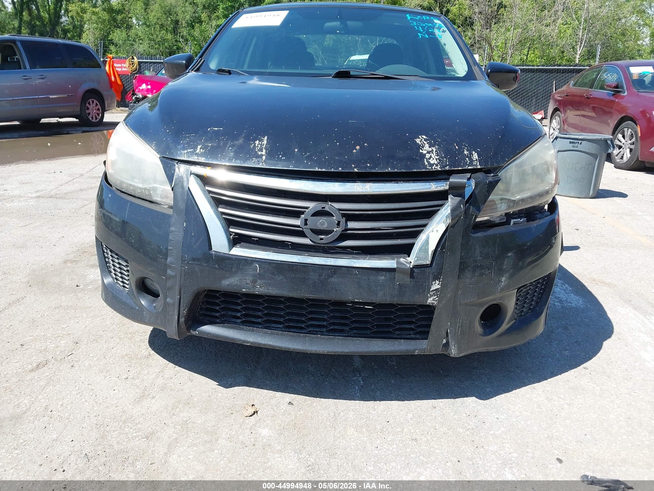 2014 Nissan Sentra Sr Black vin: 3N1AB7AP1EY320088