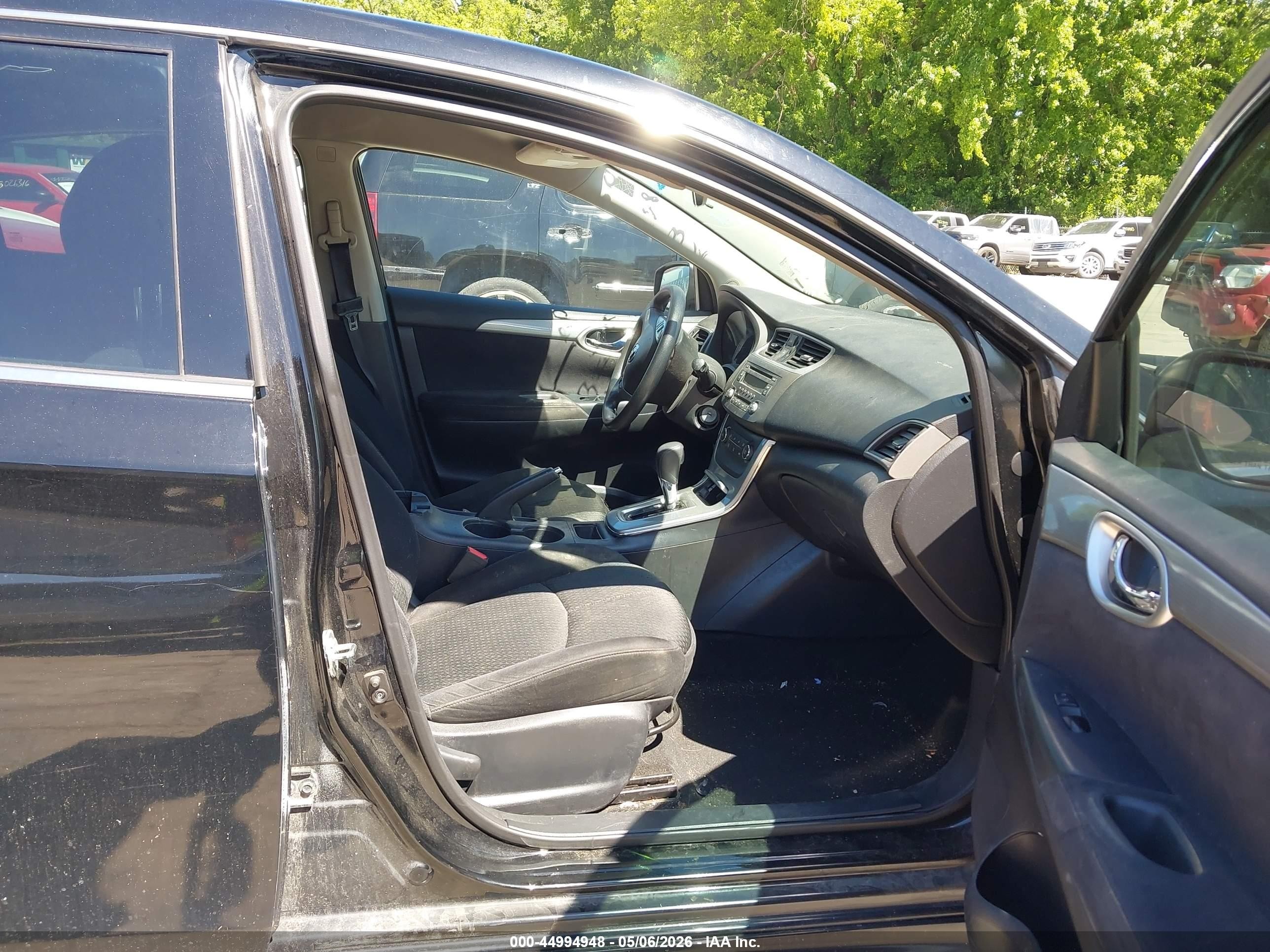 2014 Nissan Sentra Sr Black vin: 3N1AB7AP1EY320088