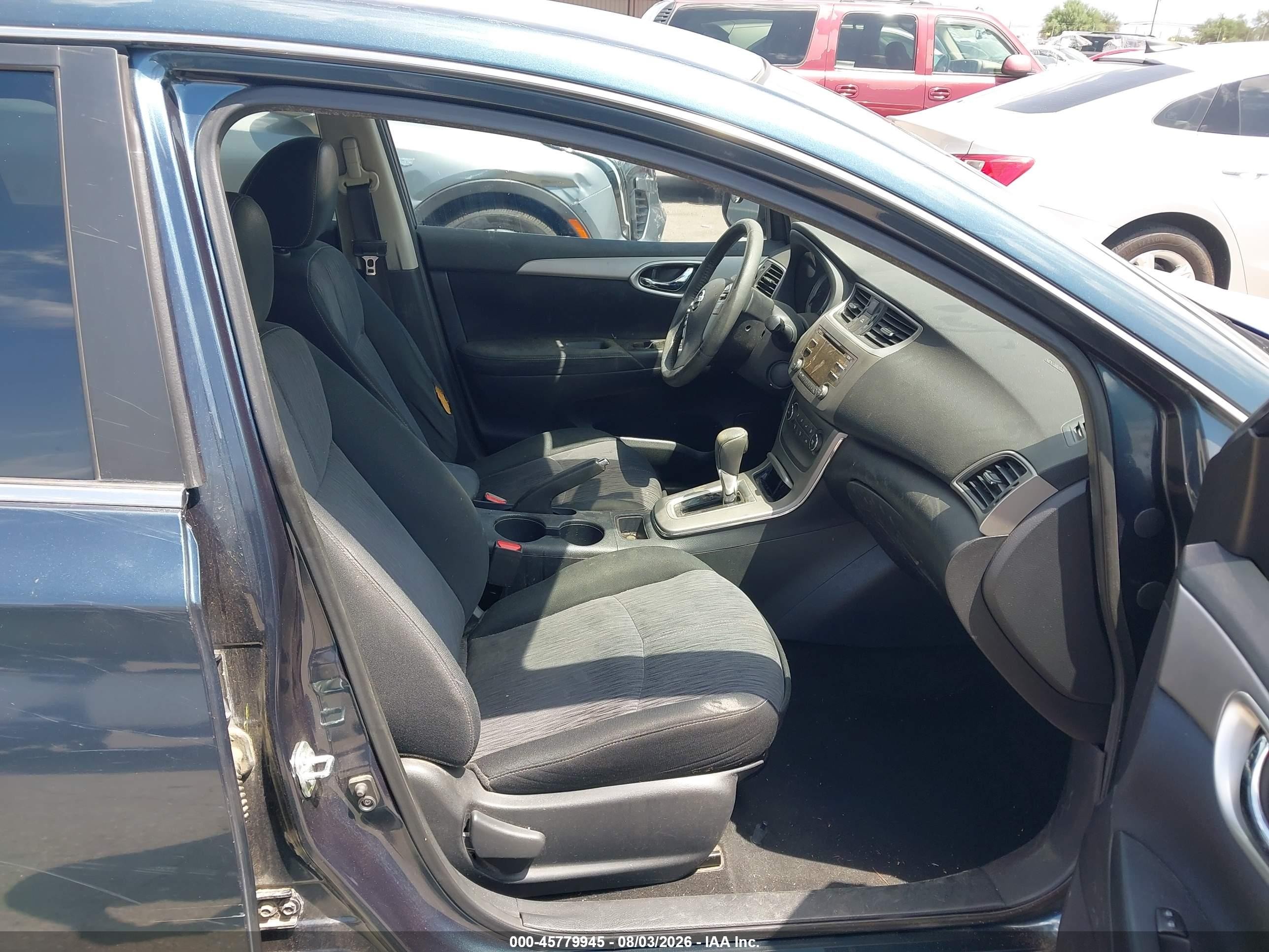 2014 Nissan Sentra Sv Green vin: 3N1AB7AP1EY323850