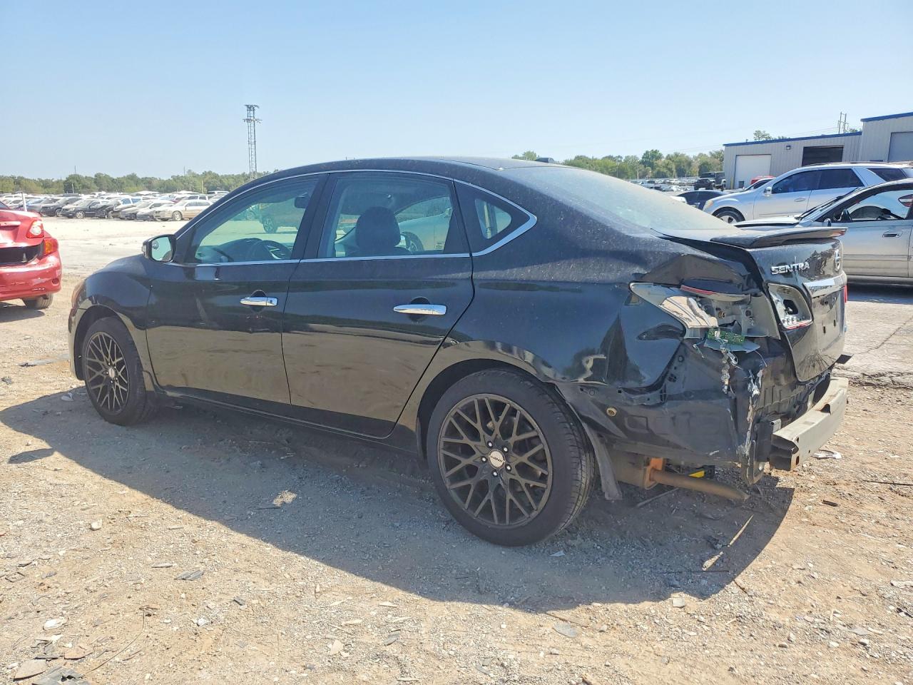 2014 Nissan Sentra Sl Black vin: 3N1AB7AP1EY327901