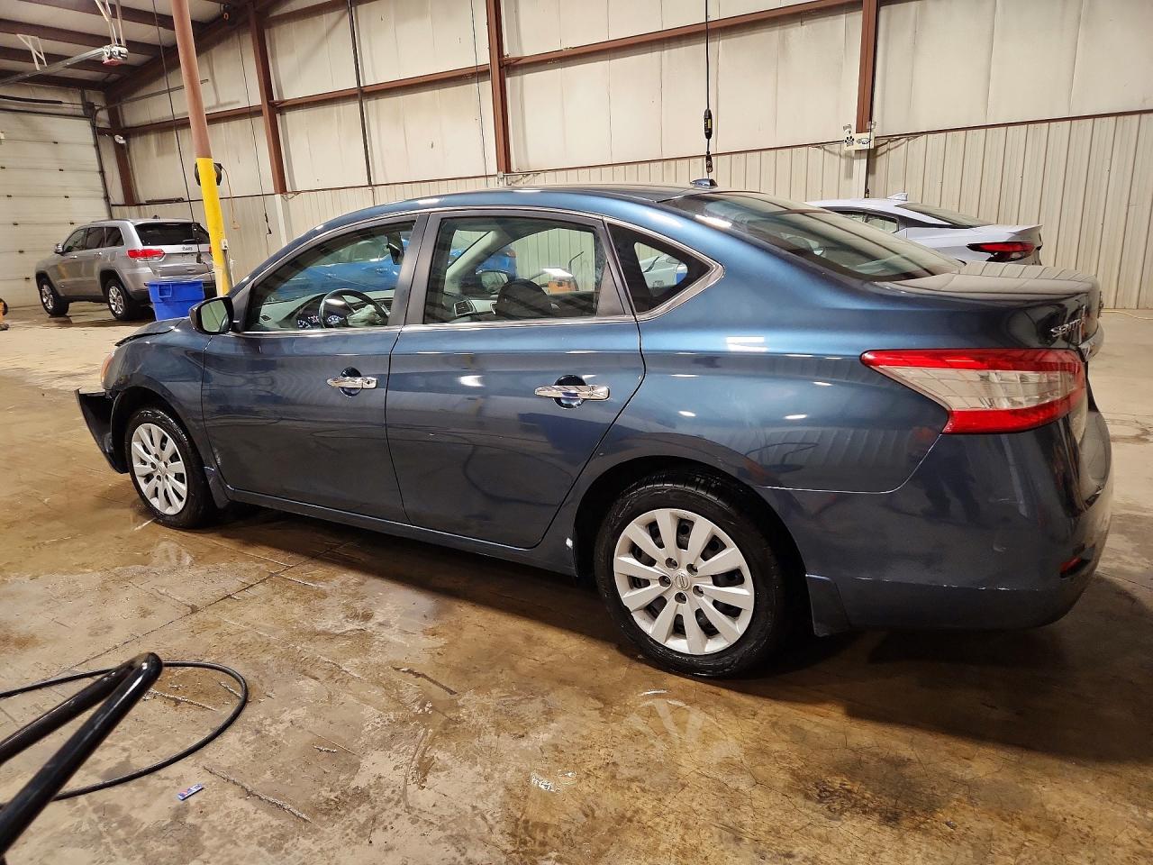 2014 Nissan Sentra Sv Gray vin: 3N1AB7AP1EY330961