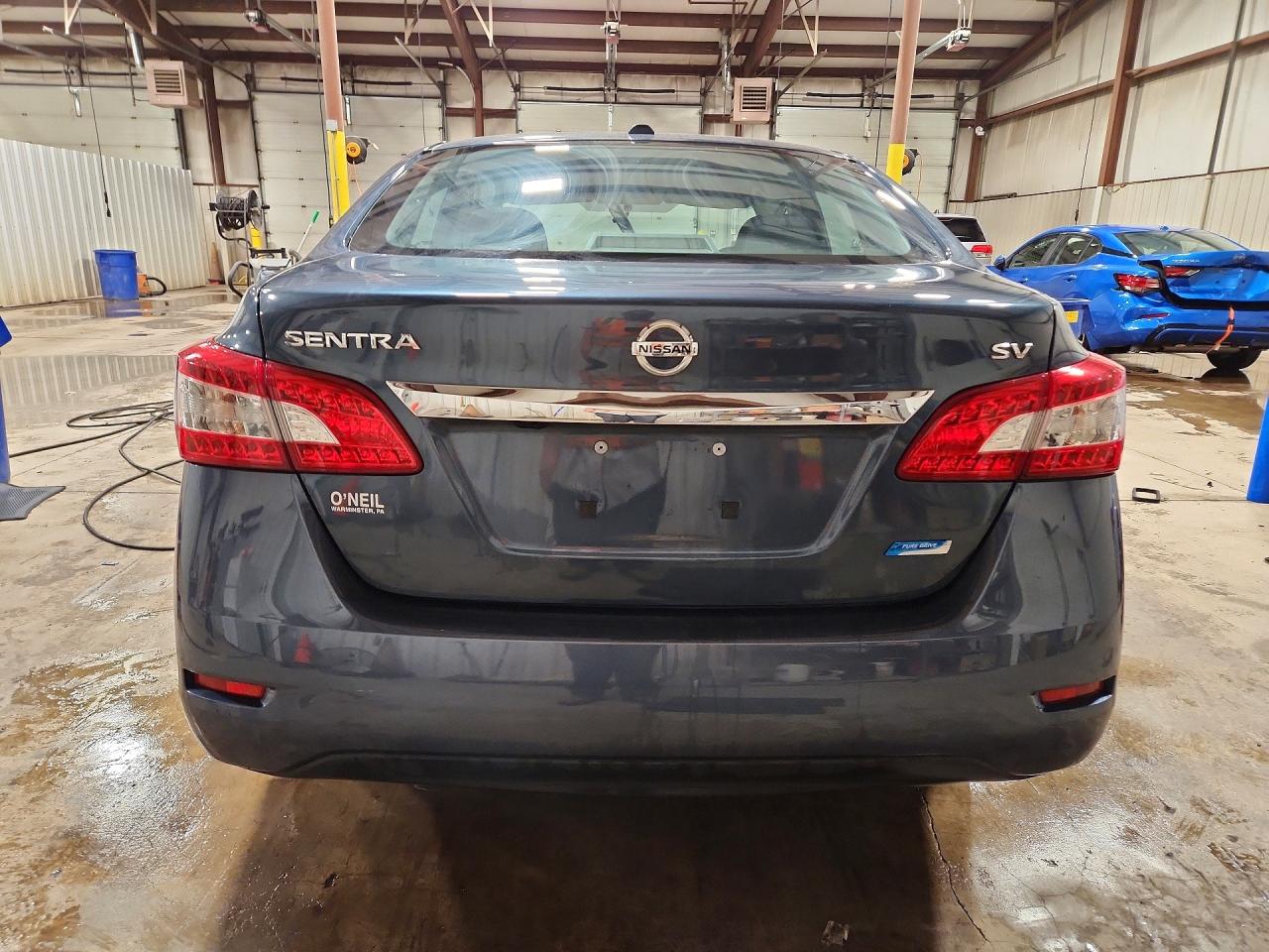 2014 Nissan Sentra Sv Gray vin: 3N1AB7AP1EY330961
