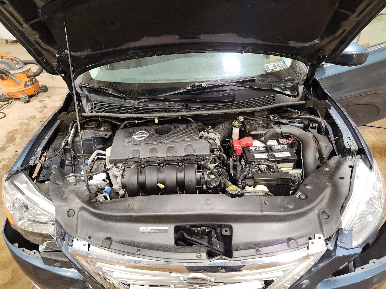 2014 Nissan Sentra Sv Gray vin: 3N1AB7AP1EY330961