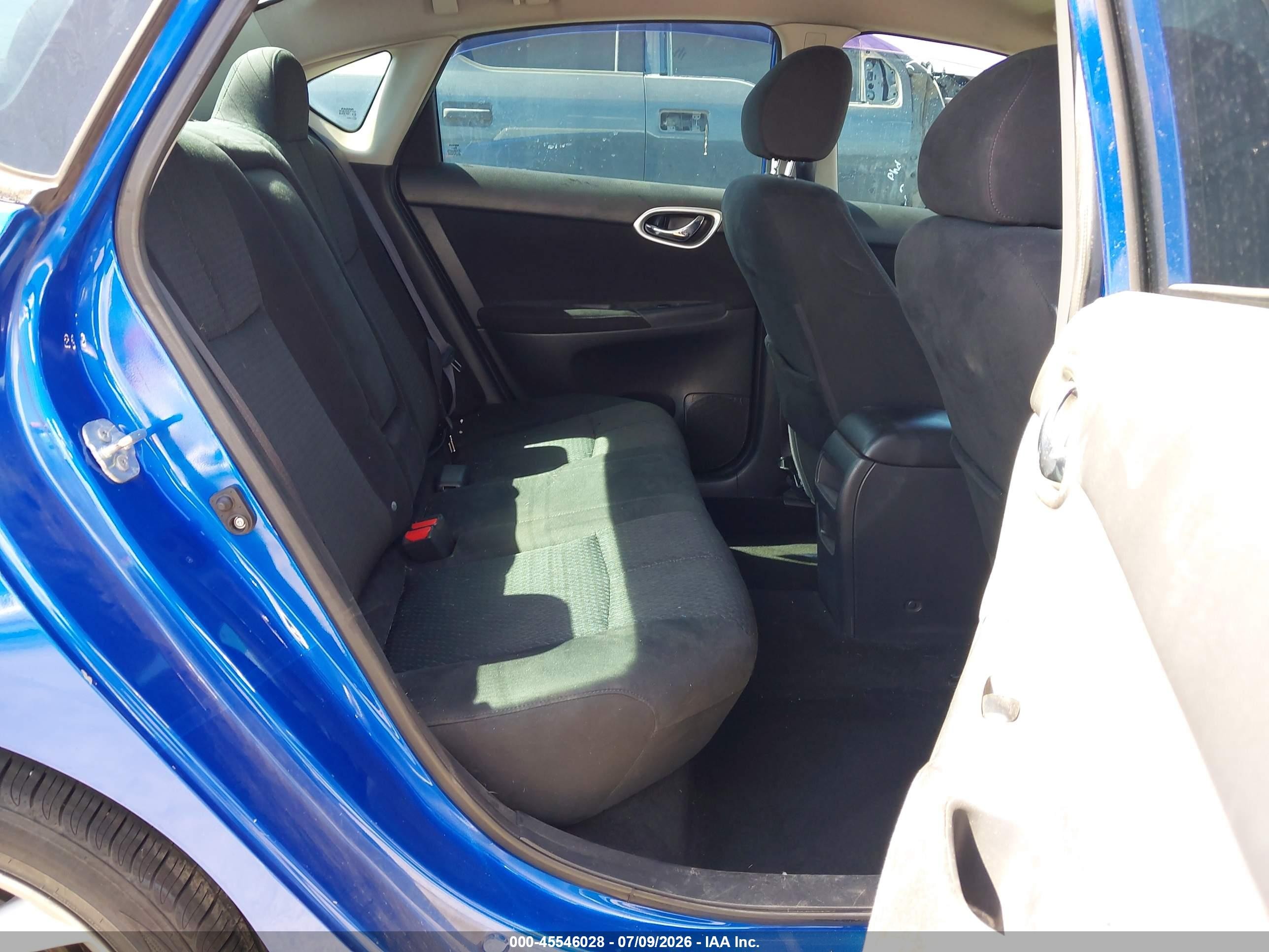 2014 Nissan Sentra Sr Blue vin: 3N1AB7AP1EY331835