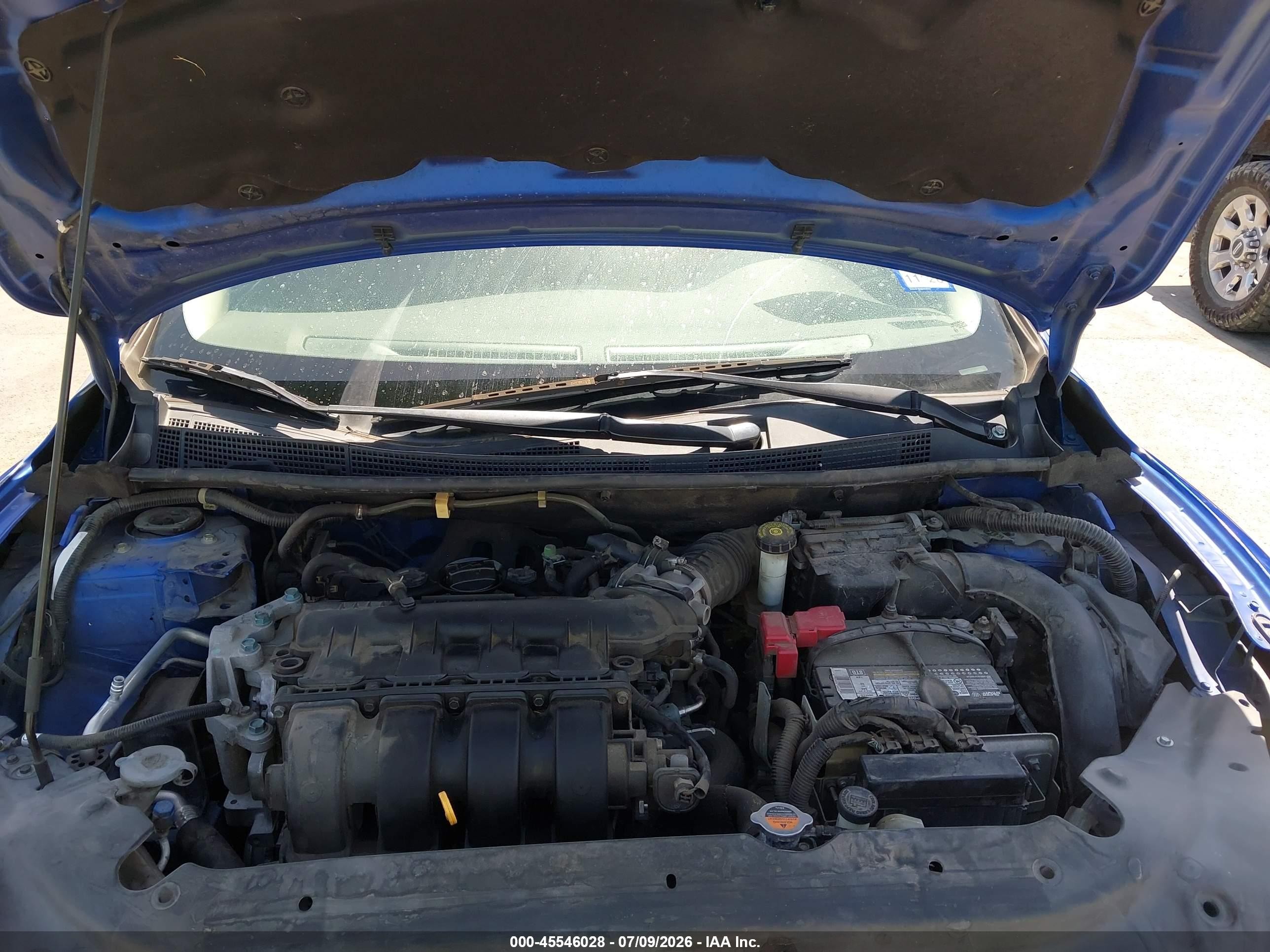 2014 Nissan Sentra Sr Blue vin: 3N1AB7AP1EY331835