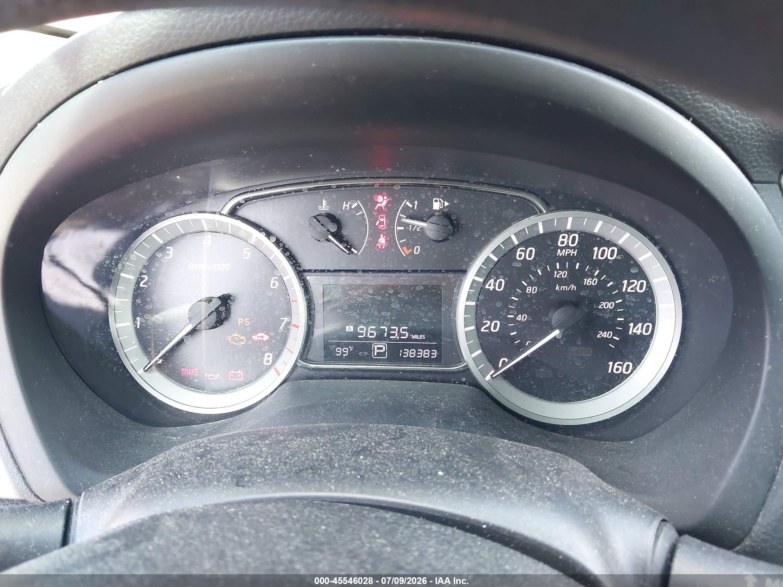 2014 Nissan Sentra Sr Blue vin: 3N1AB7AP1EY331835