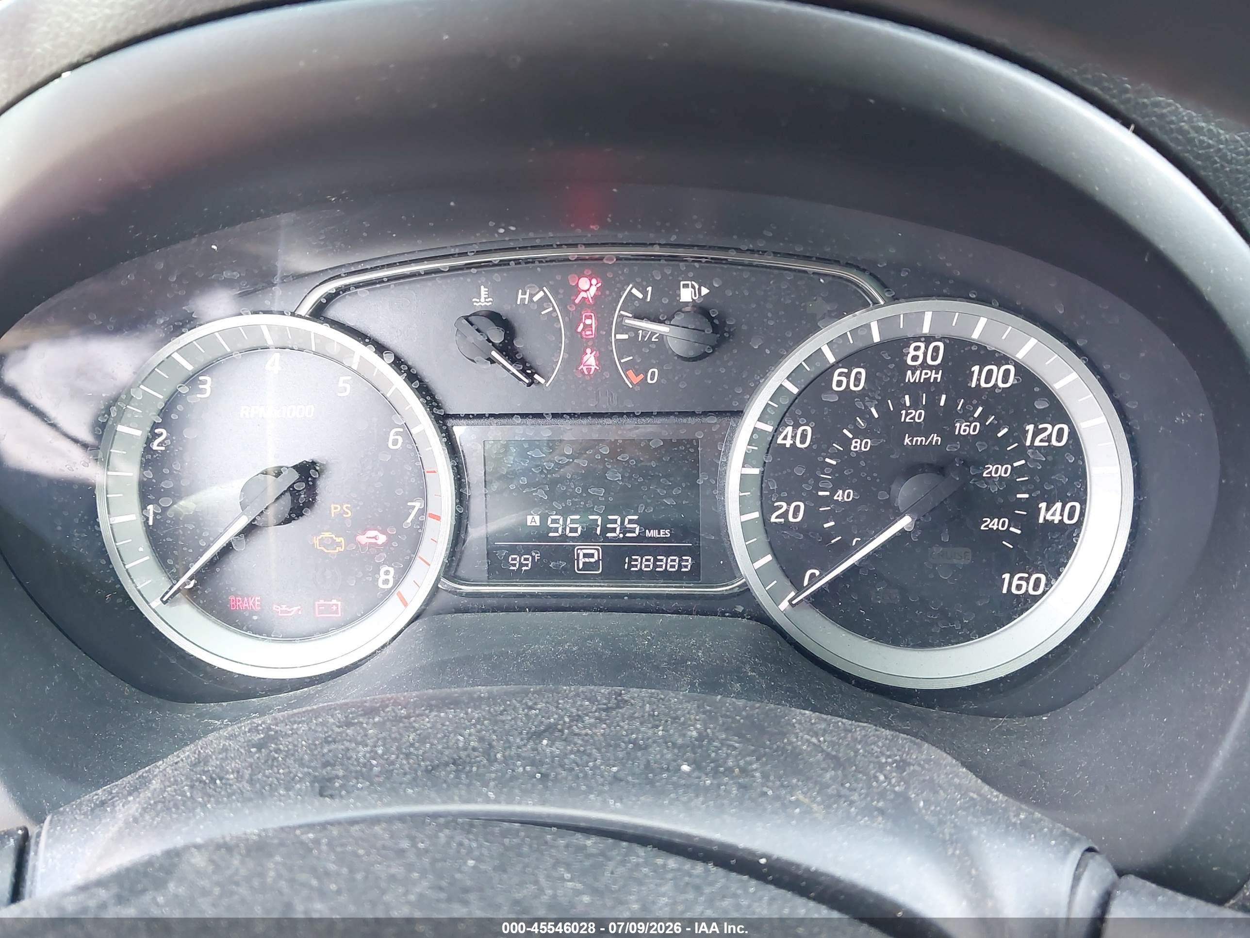 2014 Nissan Sentra Sr Blue vin: 3N1AB7AP1EY331835