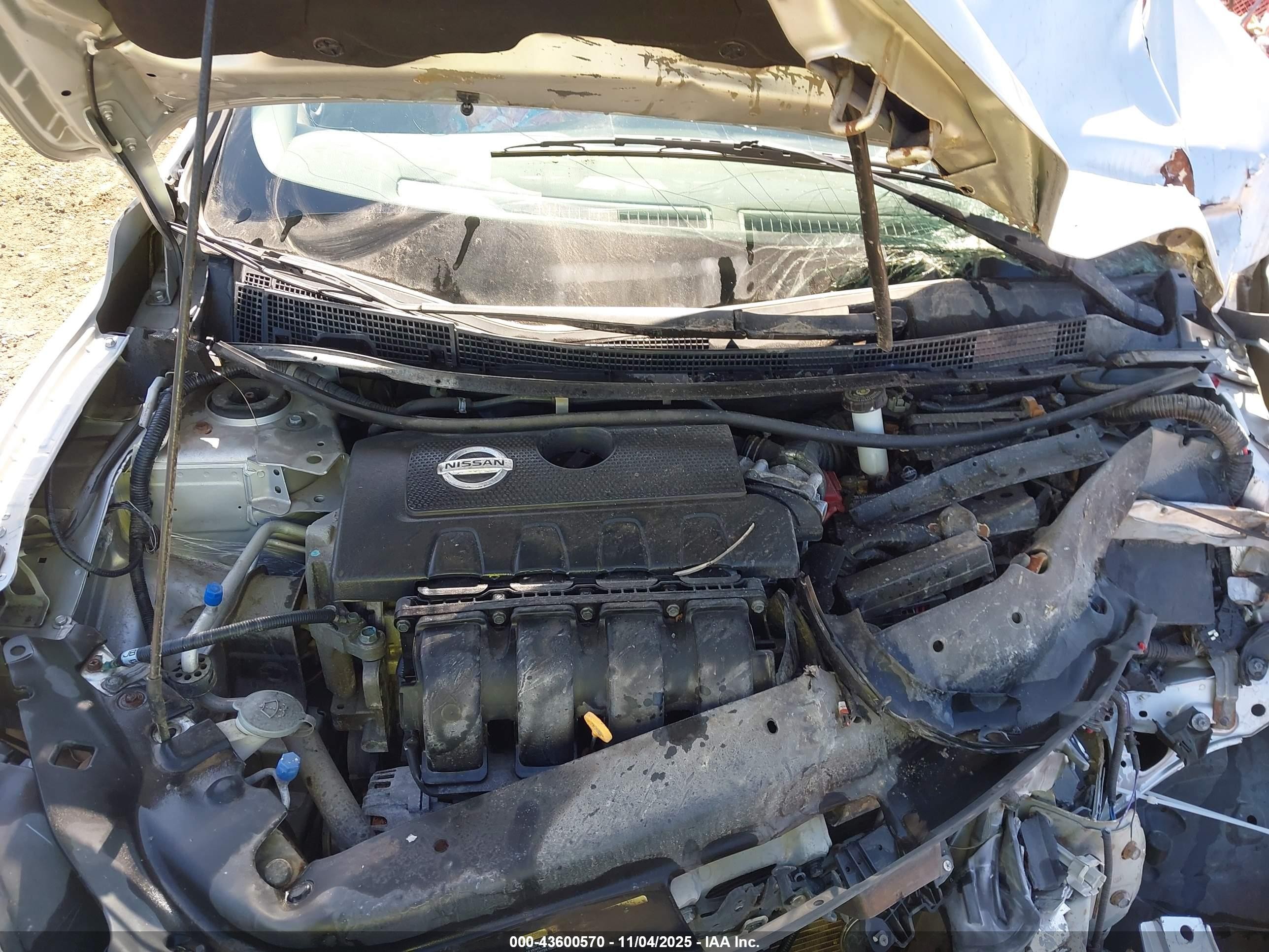2014 Nissan Sentra Sr Silver vin: 3N1AB7AP1EY337361