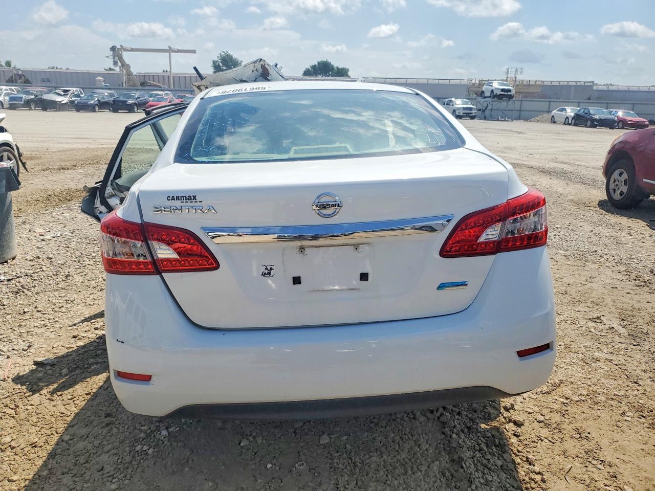 2014 Nissan Sentra S Белый vin: 3N1AB7AP1EY341443