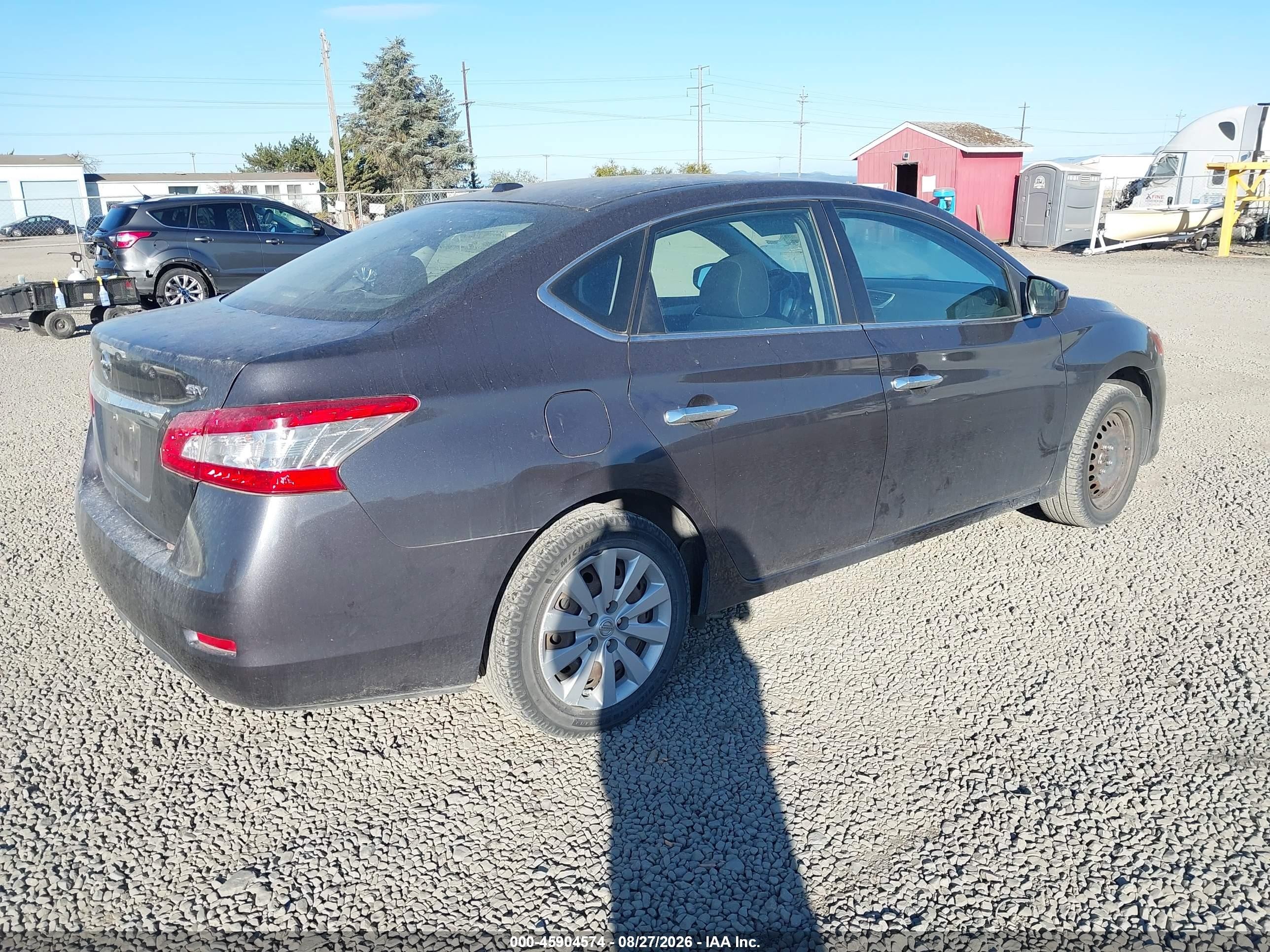 2015 Nissan Sentra Fe+ S/s/sl/sr/sv Gray vin: 3N1AB7AP1FL631695