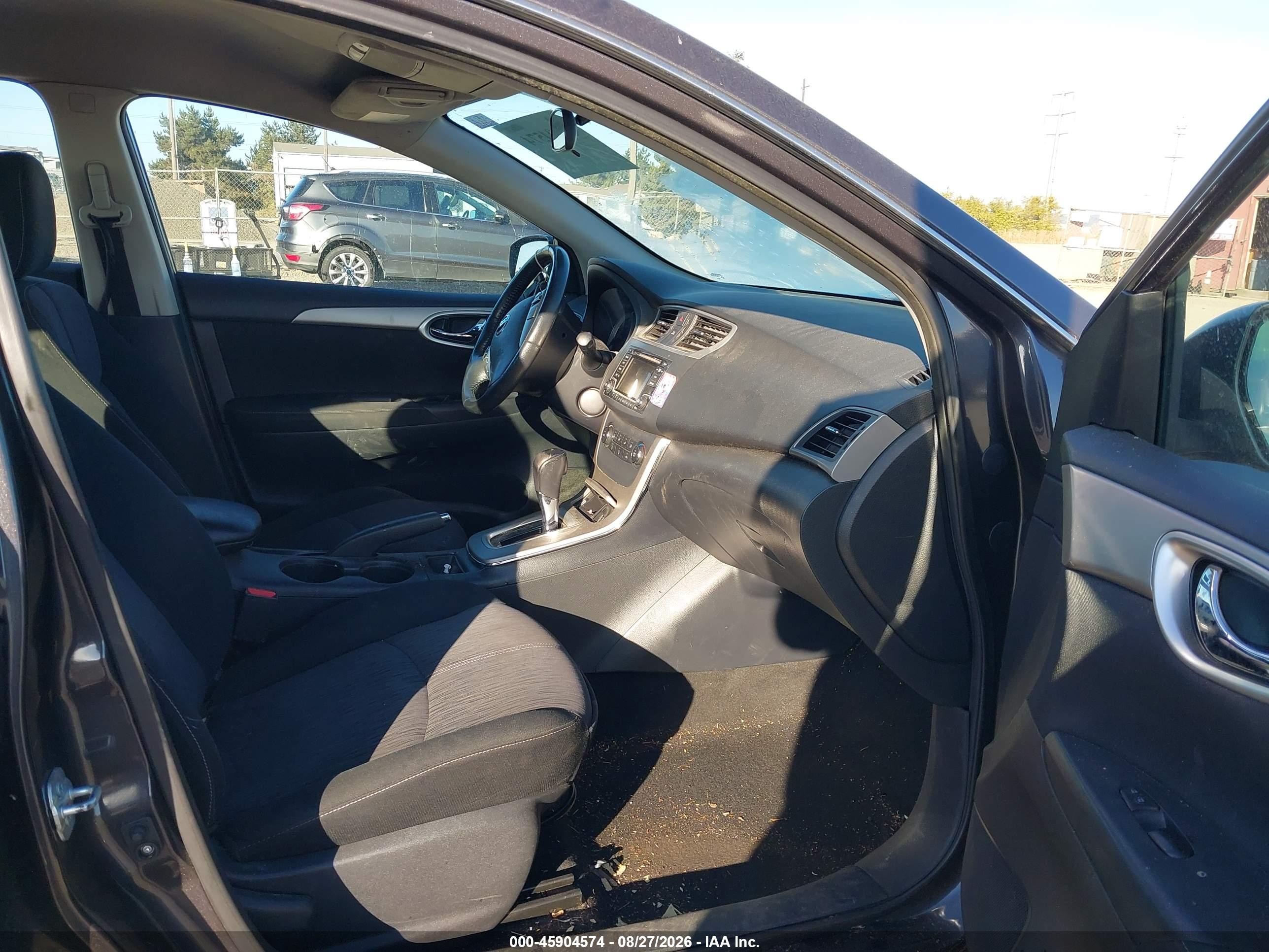 2015 Nissan Sentra Fe+ S/s/sl/sr/sv Gray vin: 3N1AB7AP1FL631695