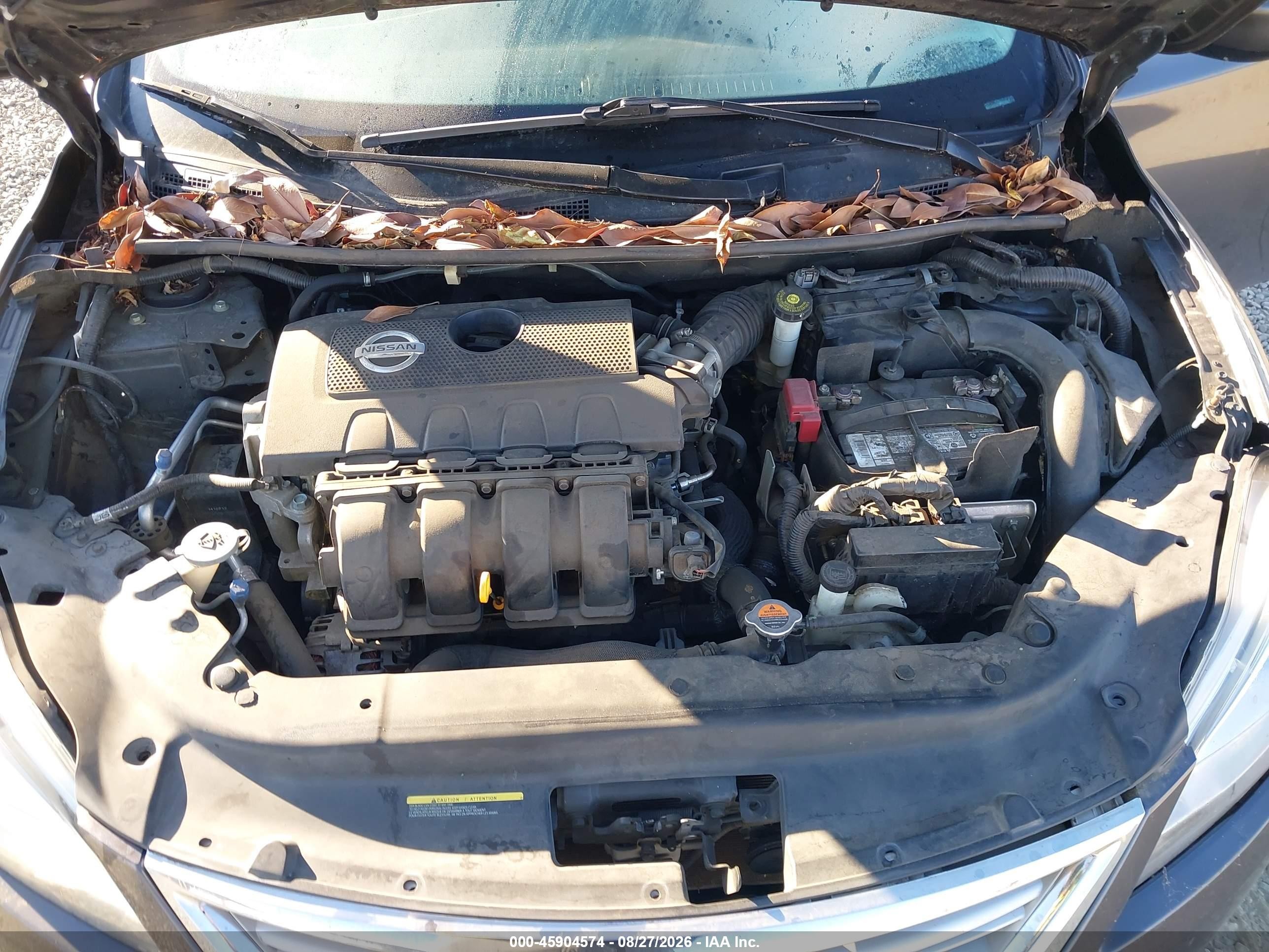 2015 Nissan Sentra Fe+ S/s/sl/sr/sv Gray vin: 3N1AB7AP1FL631695
