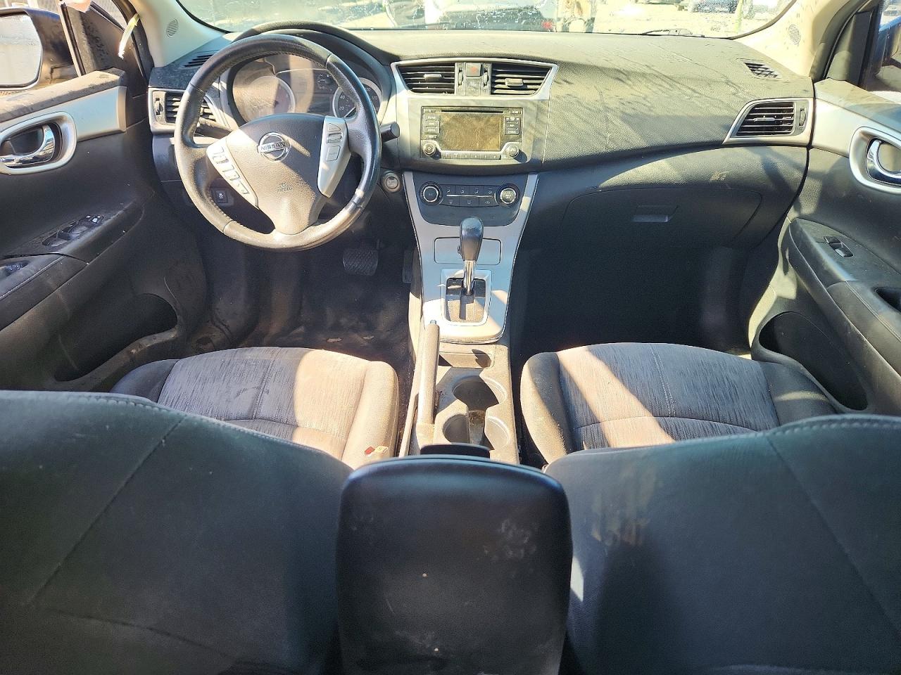 2015 Nissan Sentra Sv Brown vin: 3N1AB7AP1FL634189