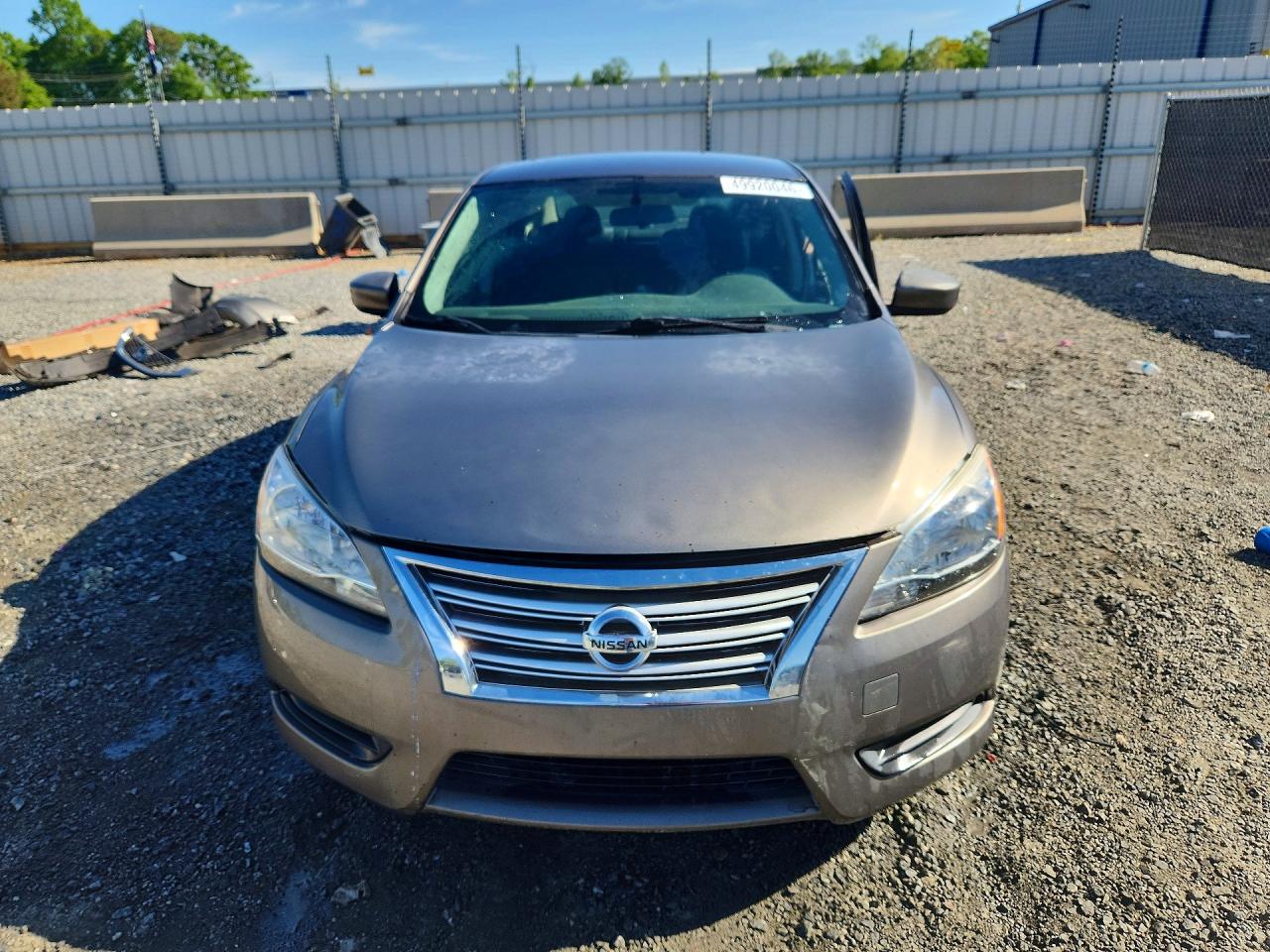 2015 Nissan Sentra Sv Brown vin: 3N1AB7AP1FL634189