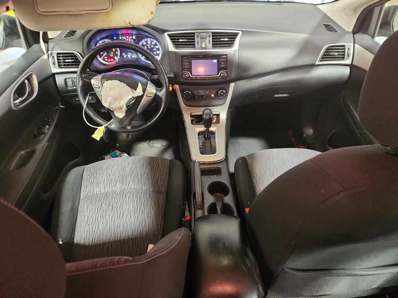 2015 Nissan Sentra Sv Gray vin: 3N1AB7AP1FL638114