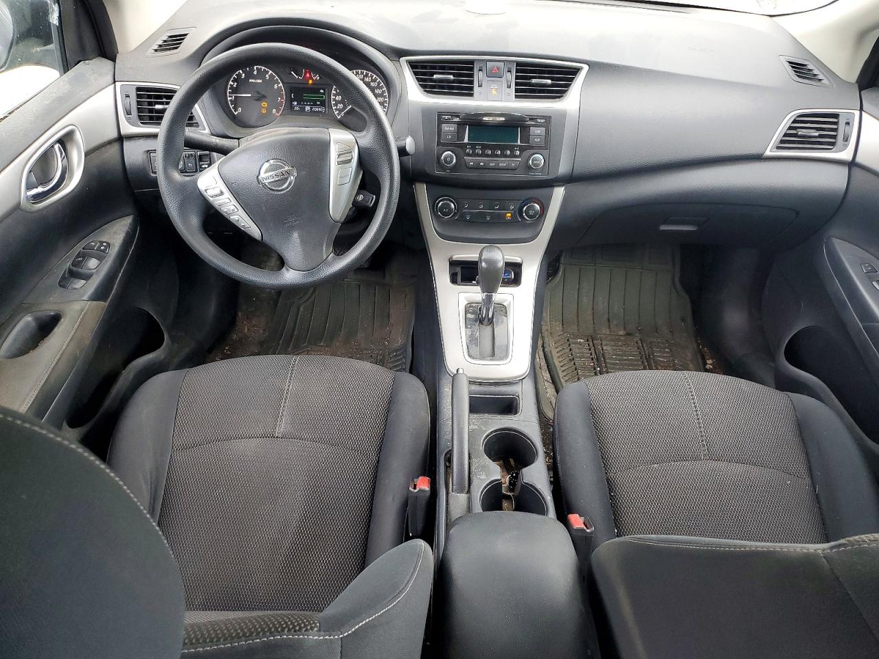 2015 Nissan Sentra S Gray vin: 3N1AB7AP1FL651932