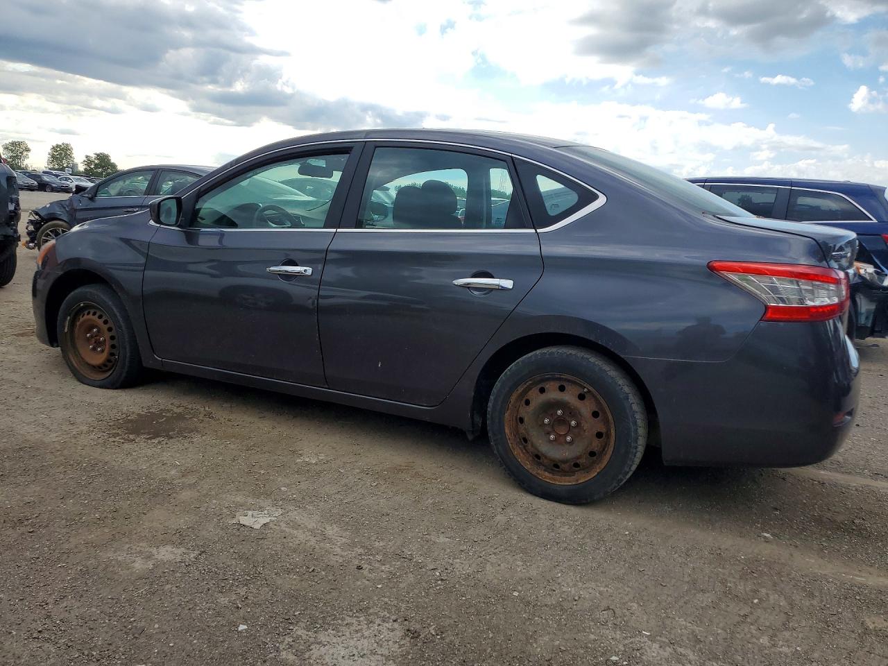 2015 Nissan Sentra S Gray vin: 3N1AB7AP1FL651932