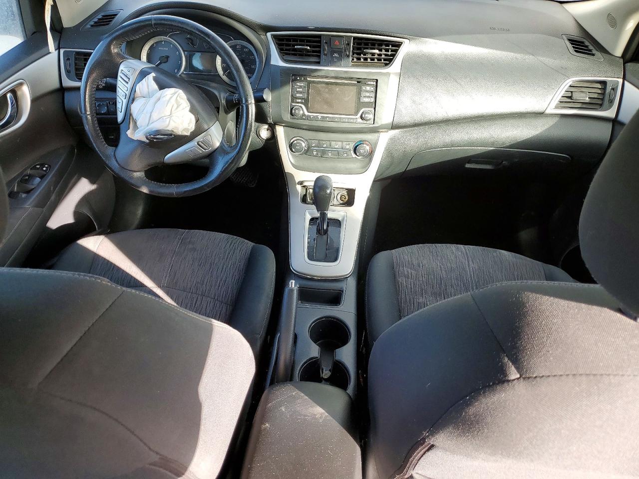 2015 Nissan Sentra S Серый vin: 3N1AB7AP1FL655799
