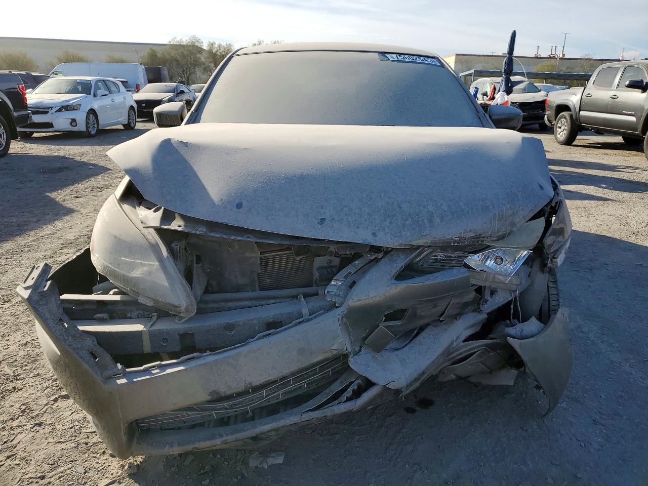 2015 Nissan Sentra S Серый vin: 3N1AB7AP1FL655799