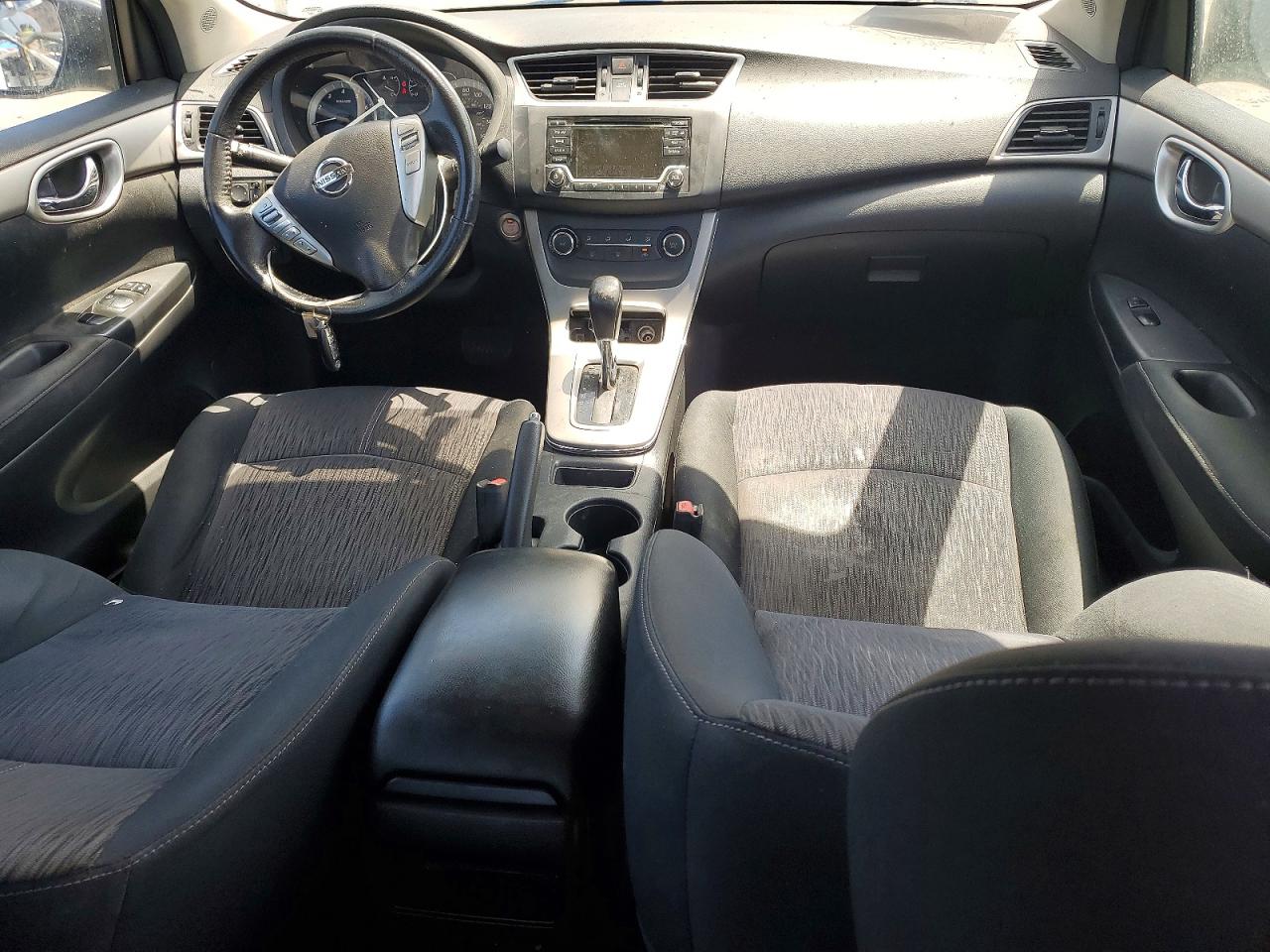 2015 Nissan Sentra Sv Gray vin: 3N1AB7AP1FL673462