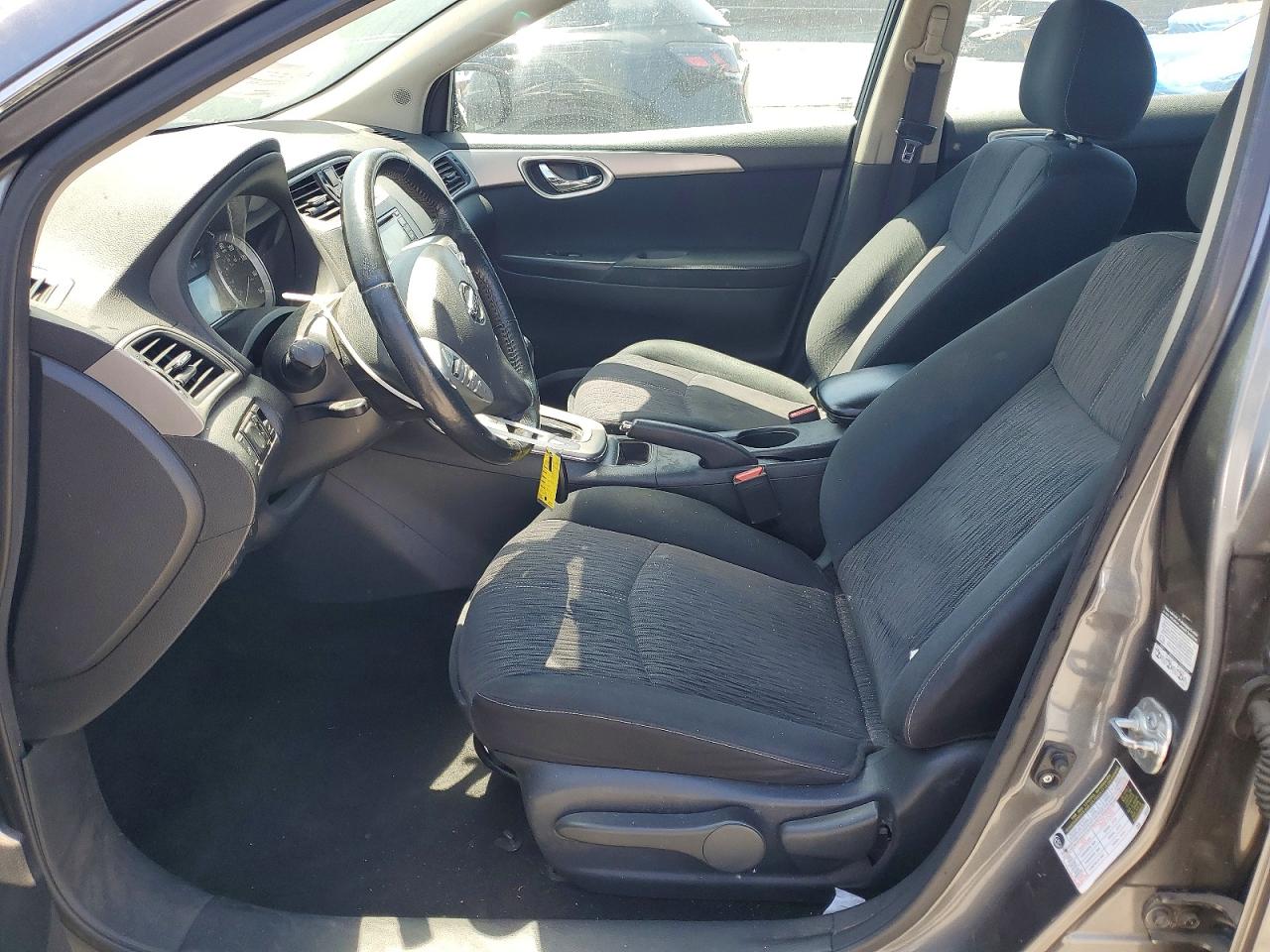 2015 Nissan Sentra Sv Gray vin: 3N1AB7AP1FL673462