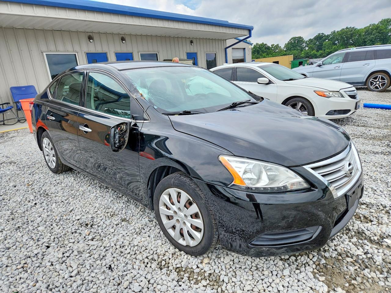 2015 Nissan Sentra Sv Black vin: 3N1AB7AP1FL675079