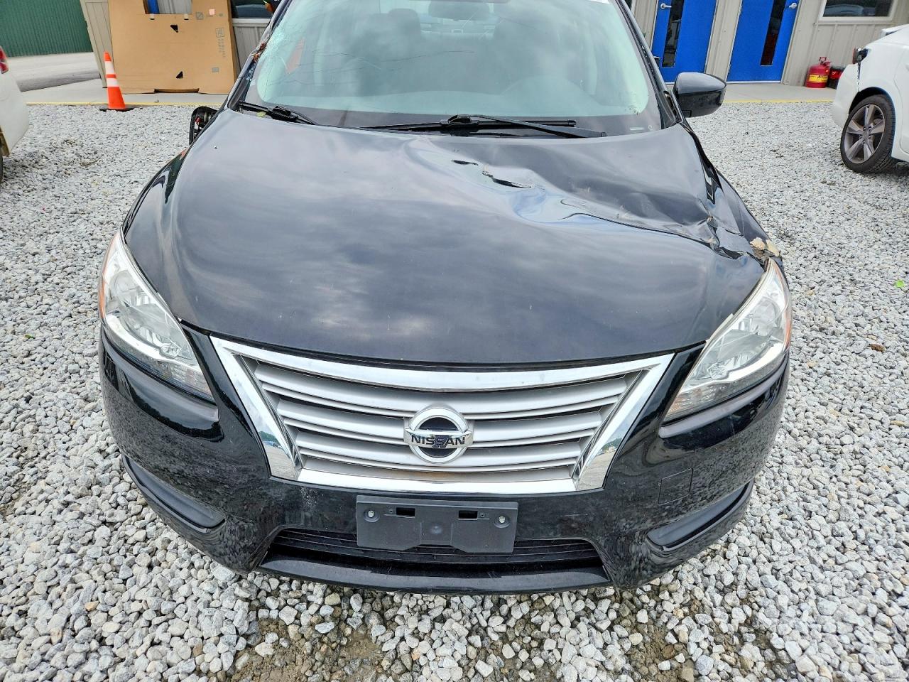 2015 Nissan Sentra Sv Black vin: 3N1AB7AP1FL675079