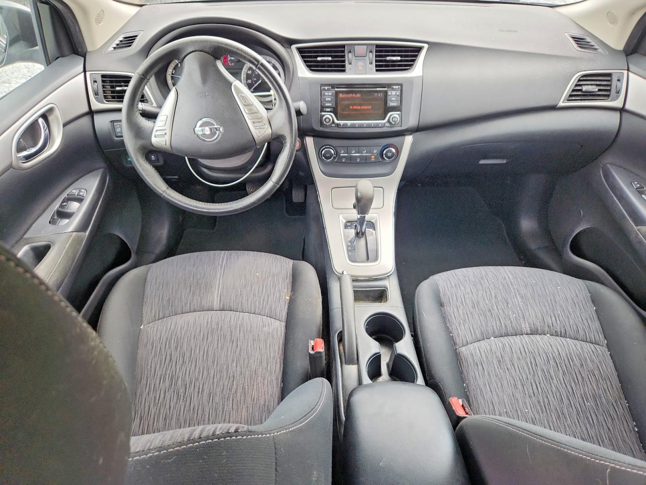 2015 Nissan Sentra Sv Black vin: 3N1AB7AP1FL675079
