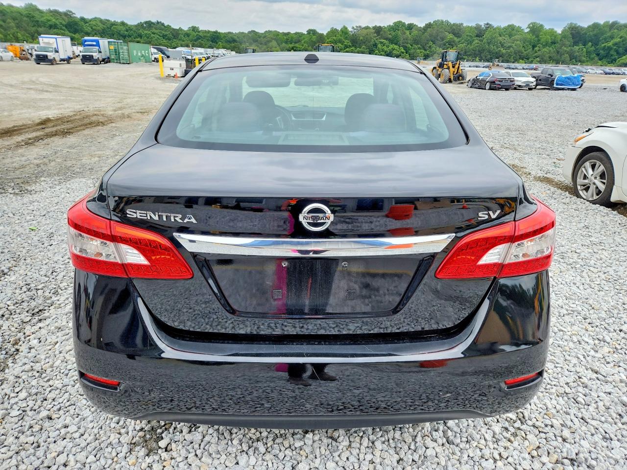 2015 Nissan Sentra Sv Black vin: 3N1AB7AP1FL675079