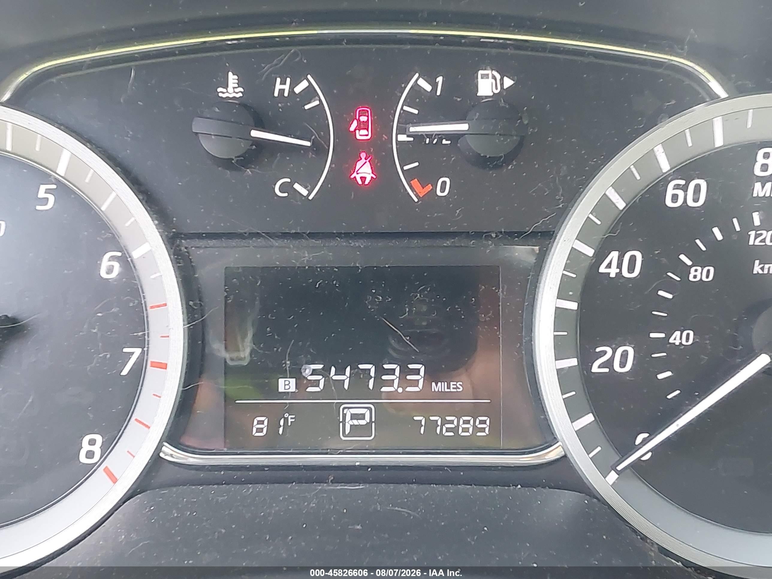 2015 Nissan Sentra Sv Blue vin: 3N1AB7AP1FL678368