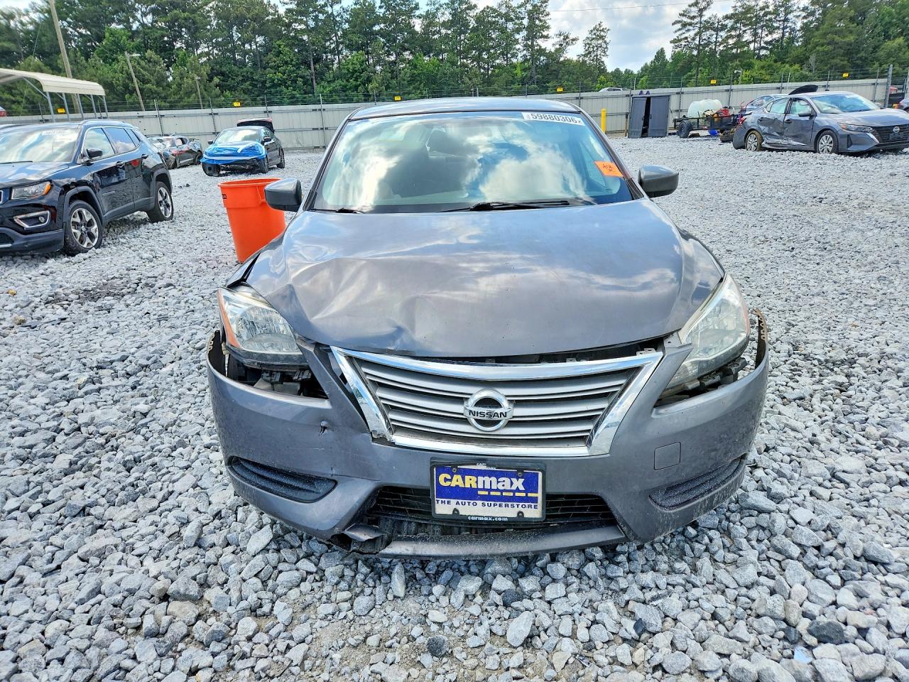 2015 Nissan Sentra Sv Угольный vin: 3N1AB7AP1FL686910