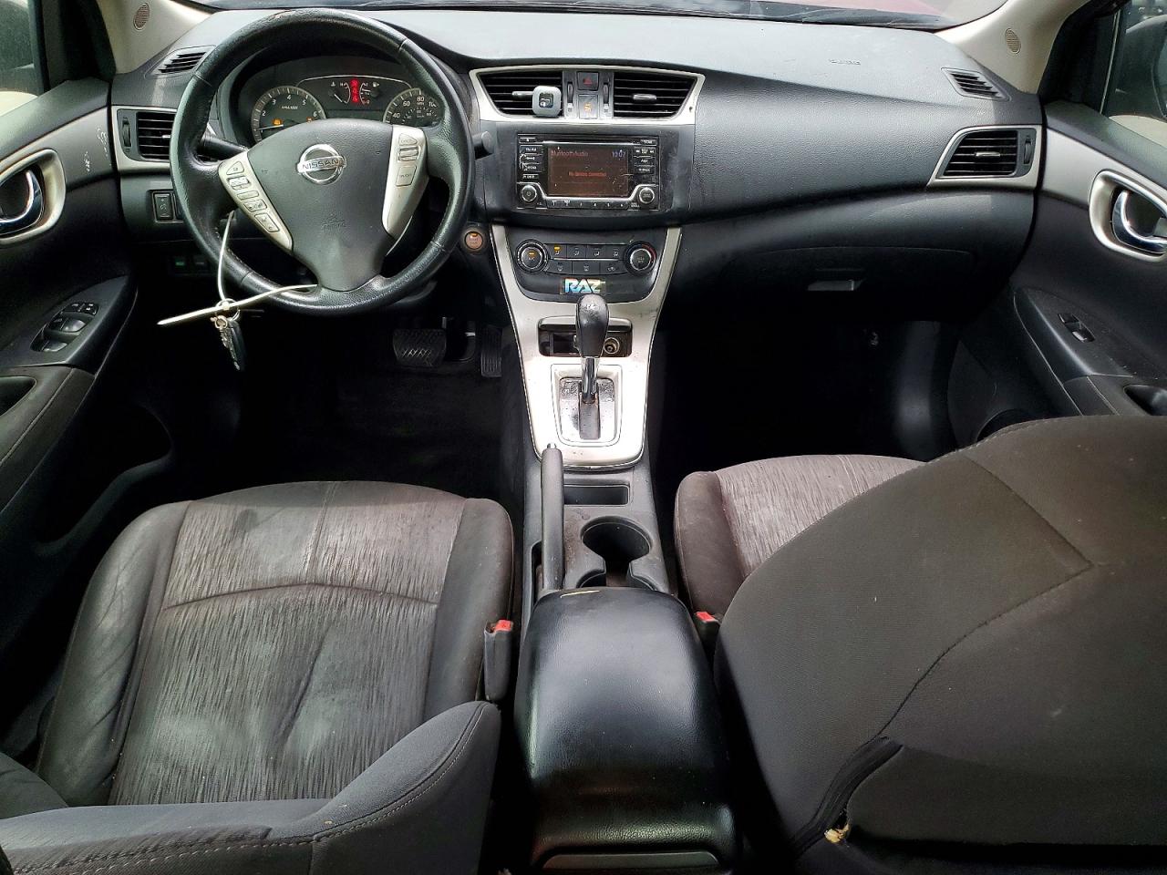 2015 Nissan Sentra Sv Red vin: 3N1AB7AP1FL687782