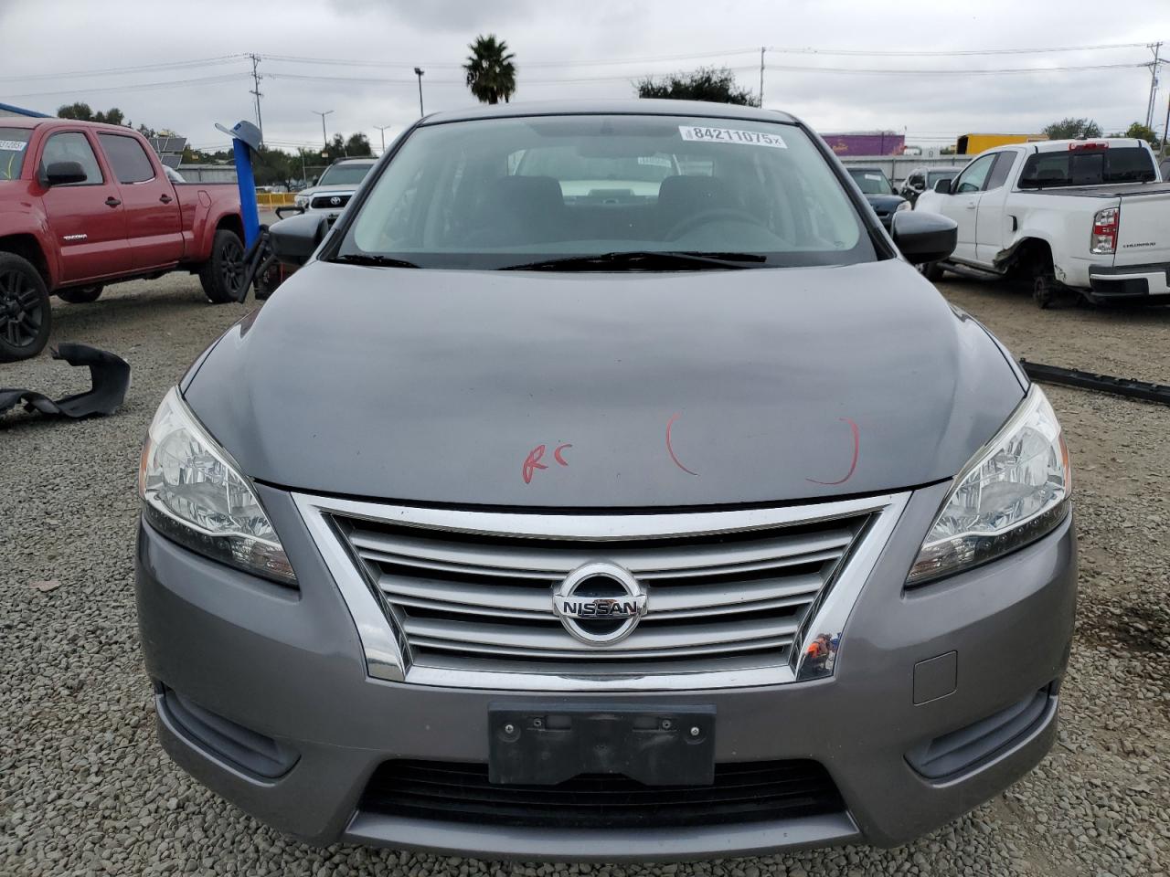 2015 Nissan Sentra S Gray vin: 3N1AB7AP1FL692710