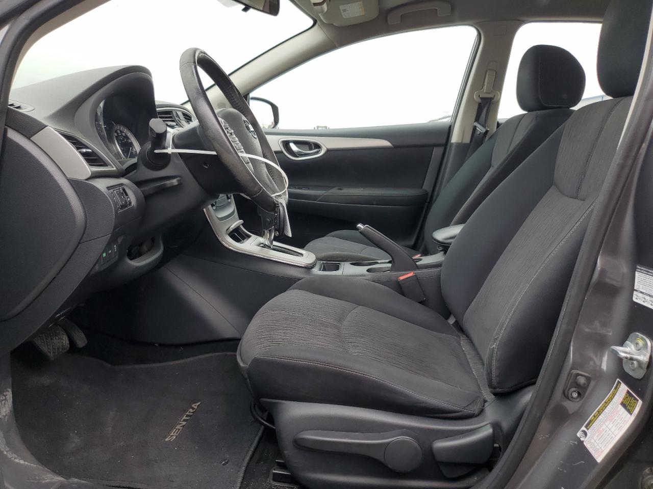 2015 Nissan Sentra S Gray vin: 3N1AB7AP1FL692710