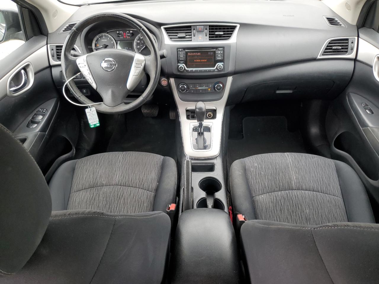 2015 Nissan Sentra S Gray vin: 3N1AB7AP1FL692710