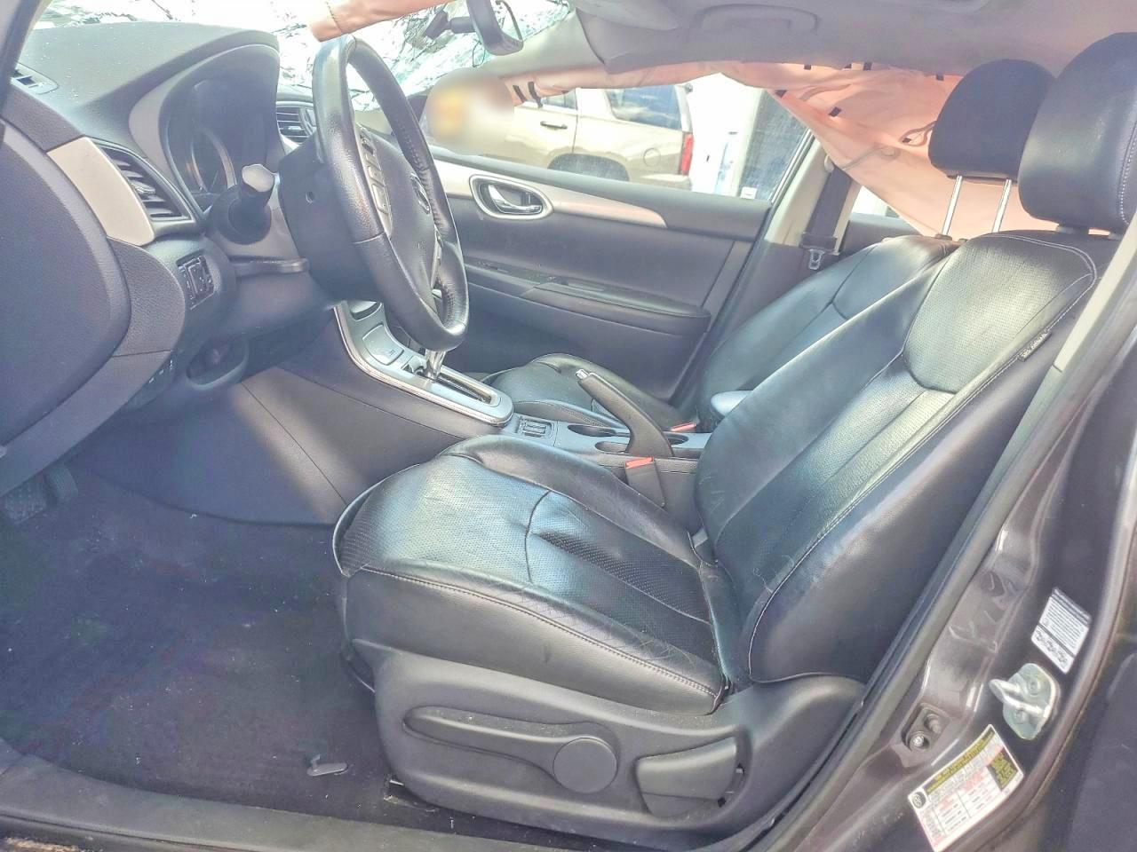 2015 Nissan Sentra Sr Gray vin: 3N1AB7AP1FY215469