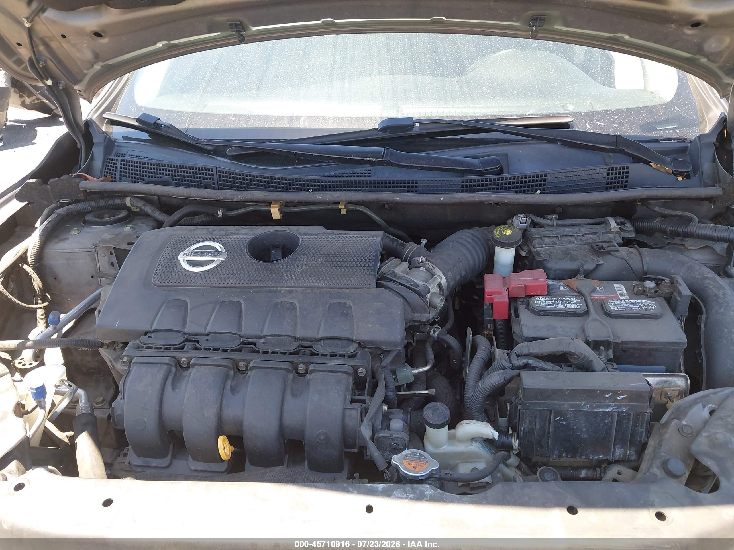 2015 Nissan Sentra Sv Gray vin: 3N1AB7AP1FY216749