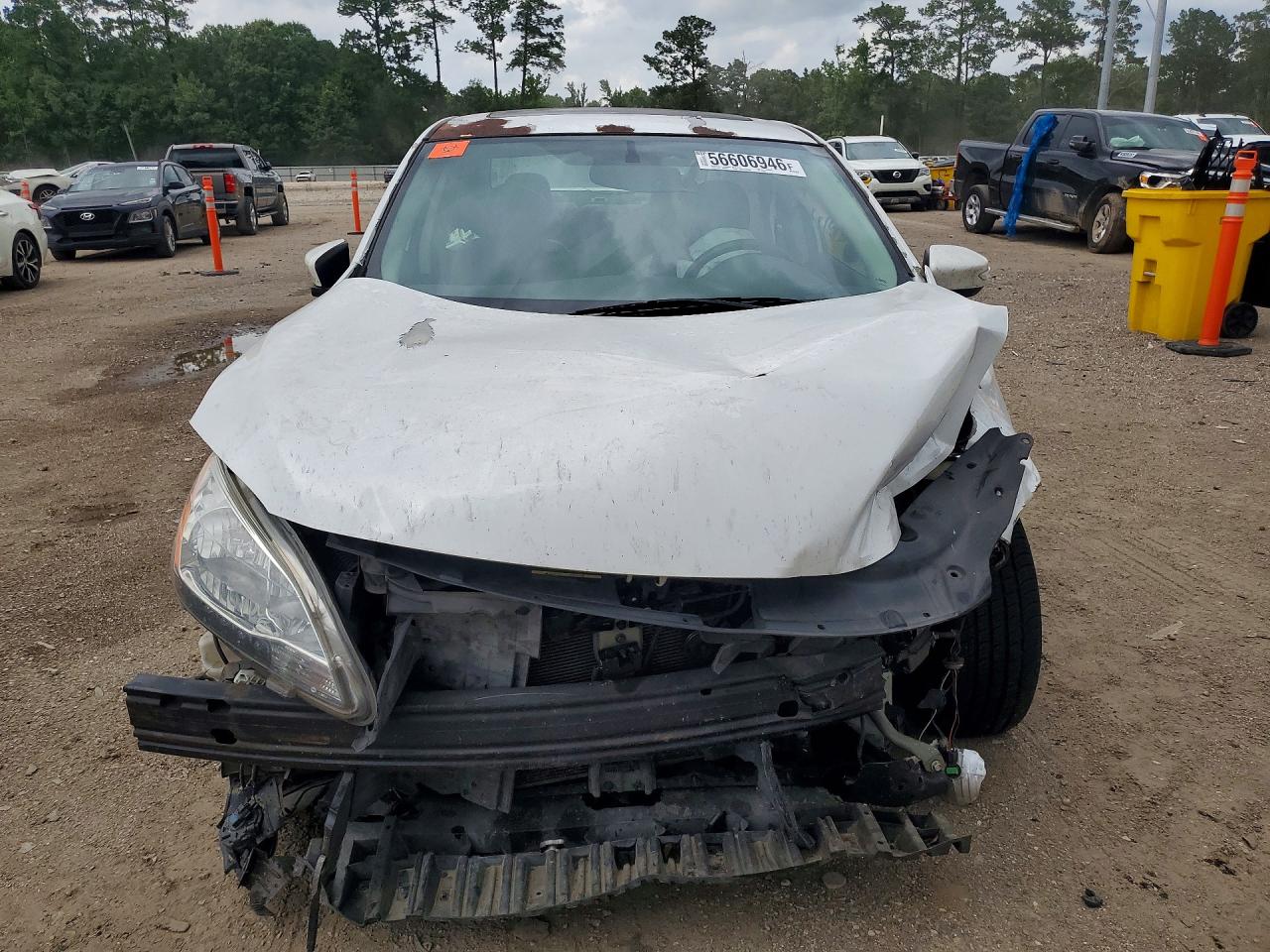 2015 Nissan Sentra Sr White vin: 3N1AB7AP1FY222308