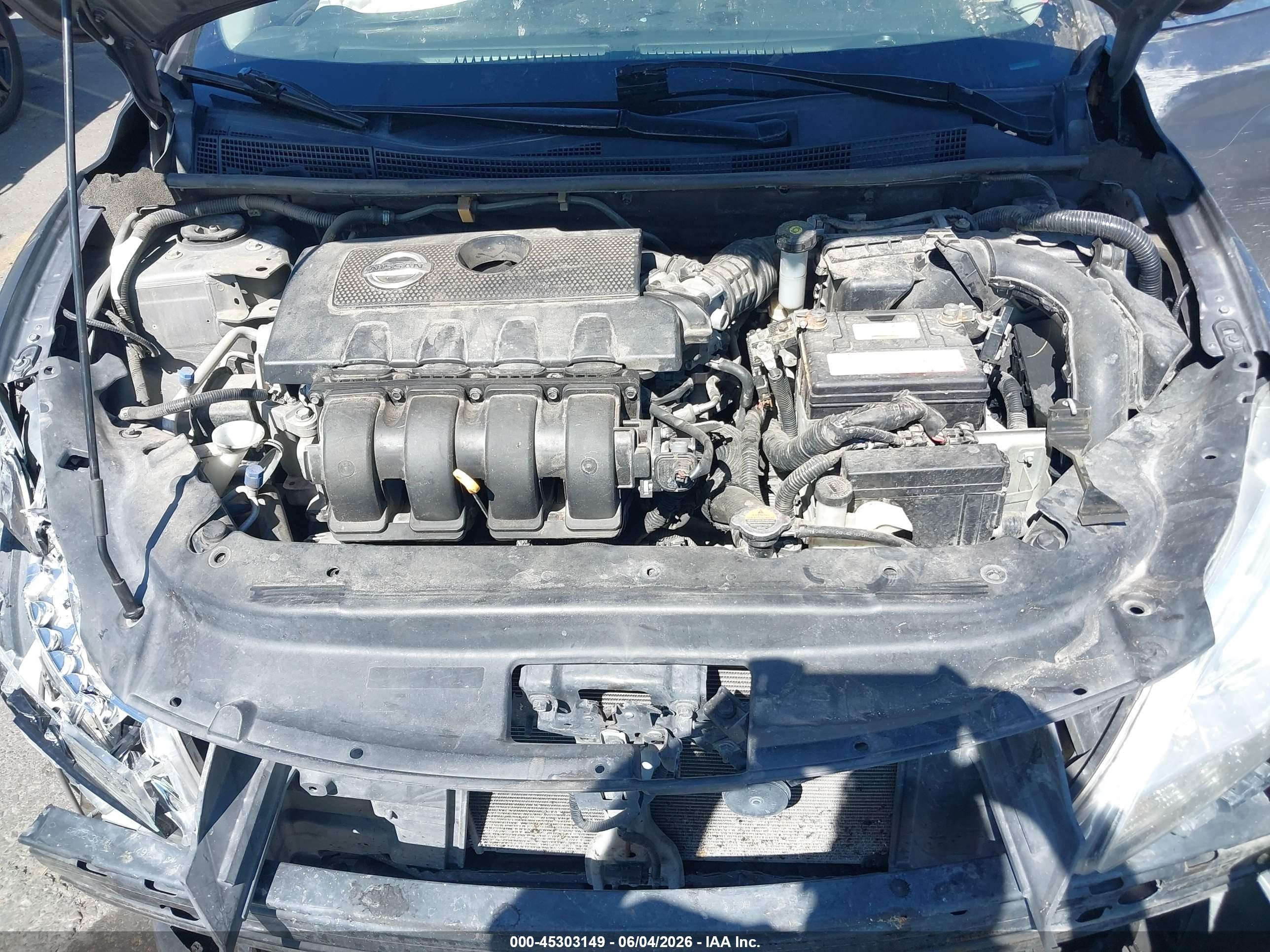 2015 Nissan Sentra S Gray vin: 3N1AB7AP1FY222518